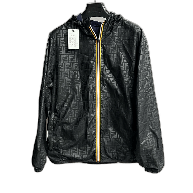 Fendi Fendi Black Reversible Zipper Jacket Coat Size US M / EU 48-50 / 2 - 1 Thumbnail