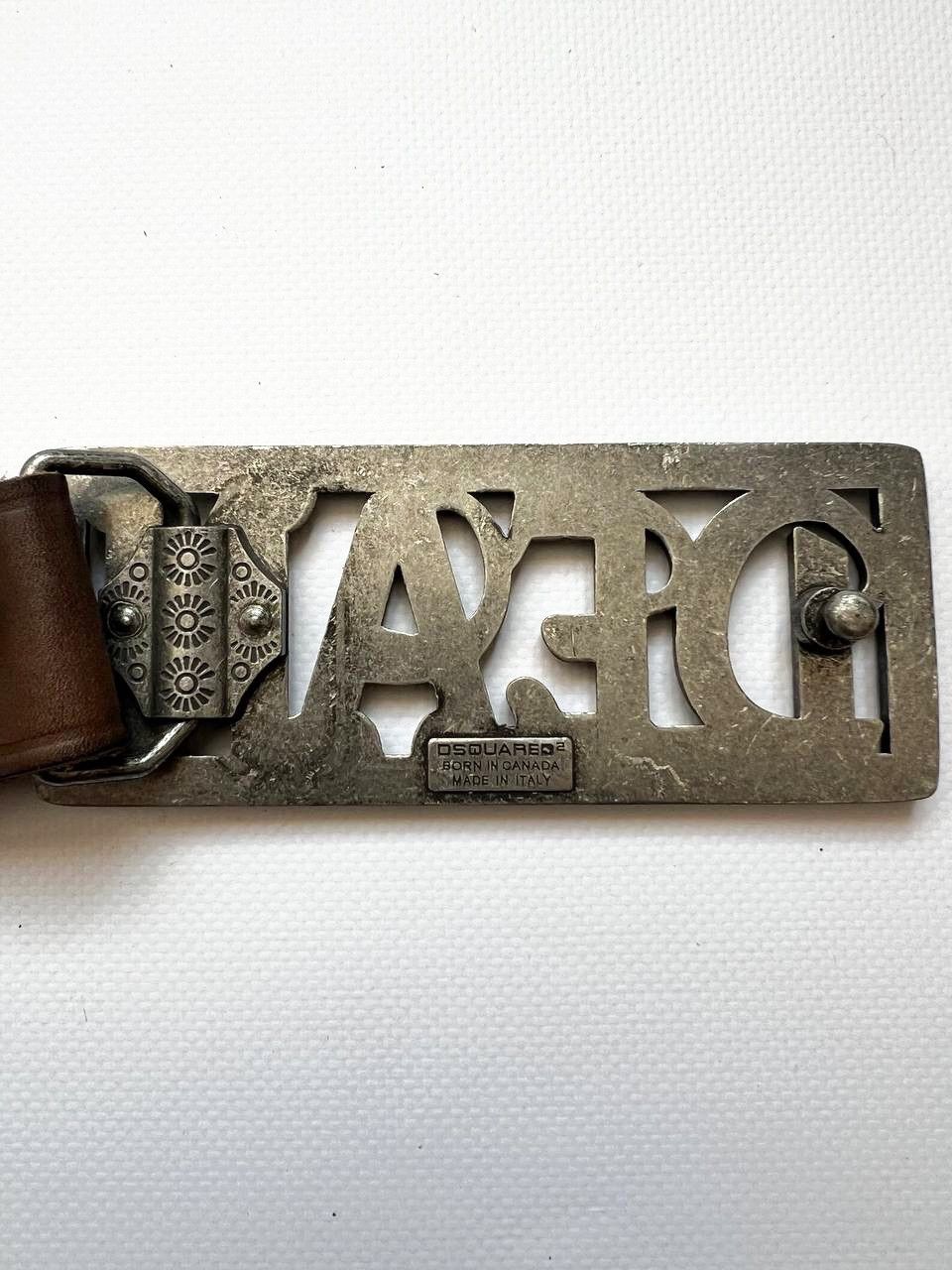 Dsquared2 × Japanese Brand × Kapital Vintage Dsquared belt big buckle DEAN punk dsquared2 Size ONE SIZE - 6 Thumbnail