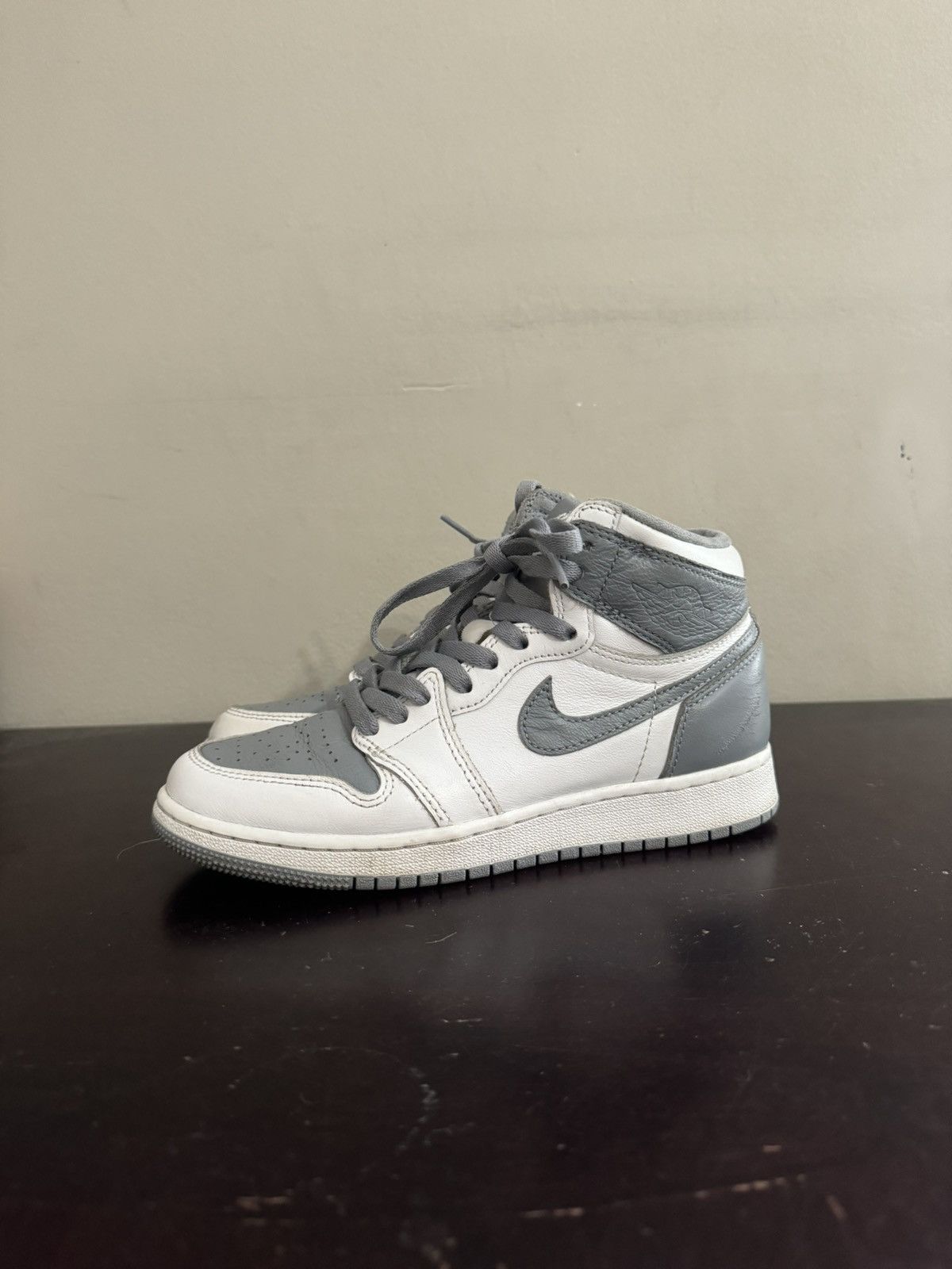Jordan Brand × Vintage Jordan 1 Stealth 4.5y/6w Size US 4.5 / IT 34.5 - 2 Thumbnail
