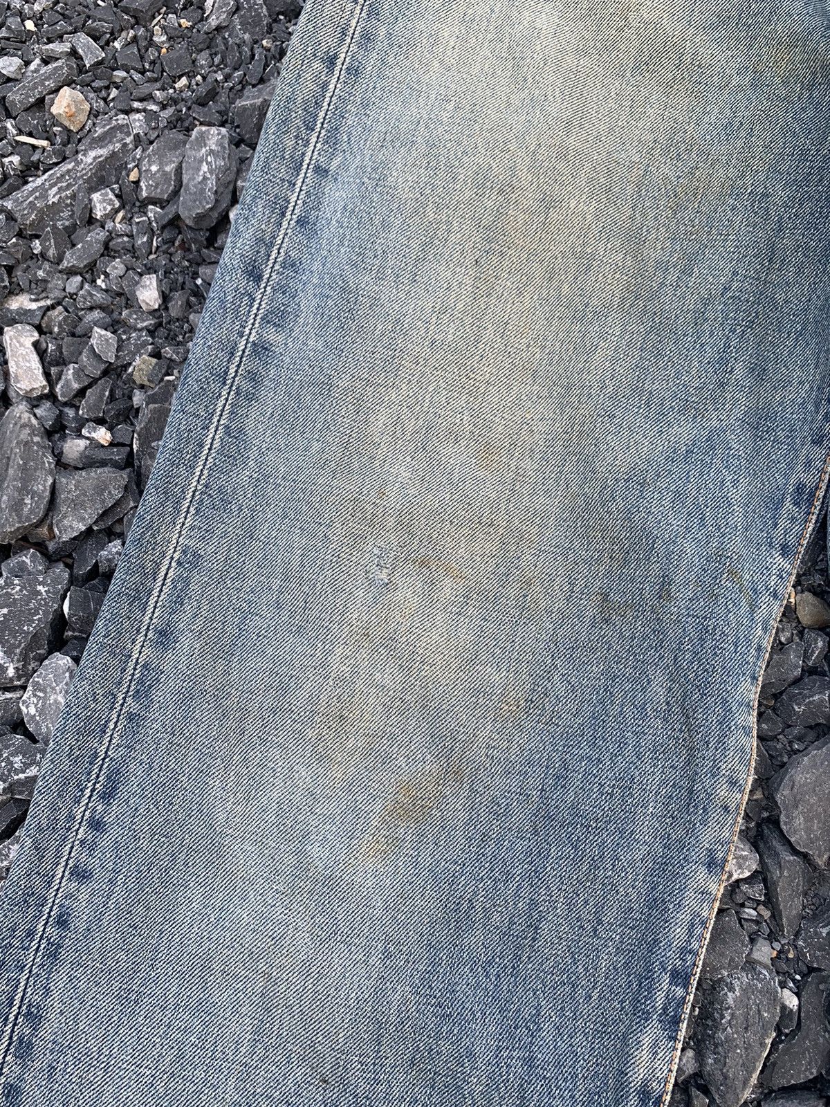 Kapital VINTAGE 505X SELVEDGE FADED JAPANESE DISTRESSED DENIM Size US 28 / EU 44 - 17 Thumbnail