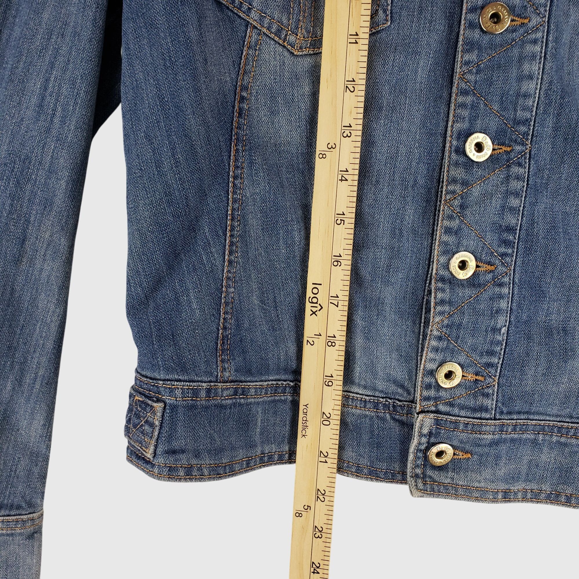 Dolce & Gabbana Vintage It D&G Dolce & Gabbana Women’s Denim Jacket 46/US10 Size L / US 10 / IT 46 - 7 Thumbnail