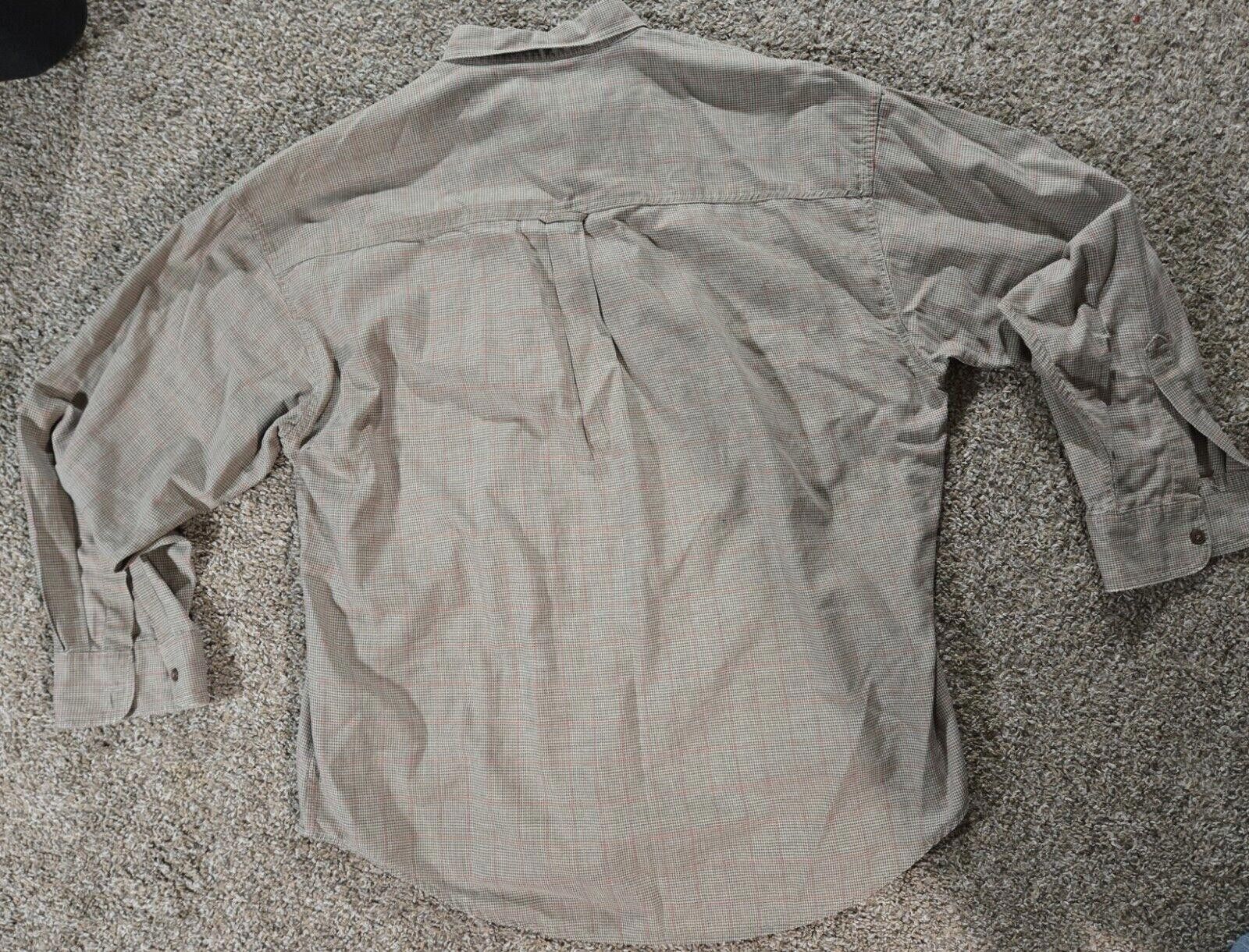 Chaps Khaki Red Plaid Chaps Ralph Lauren Button Up Dress Shirt XL Size US XL / EU 56 / 4 - 9 Thumbnail
