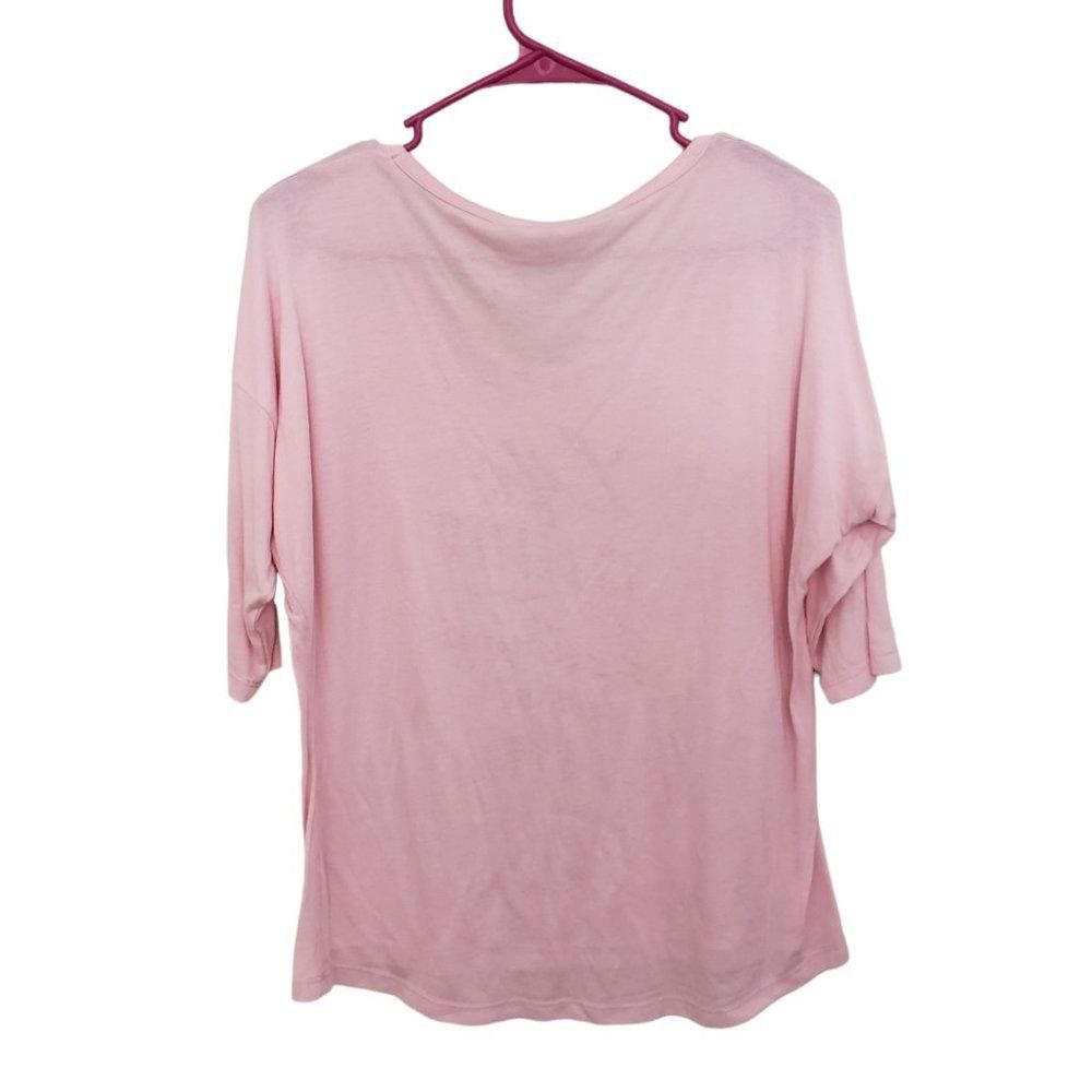 Designer CT535 Graphic Pink T-shirt 3/4 Sleeve L Size L / US 10 / IT 46 - 2 Thumbnail