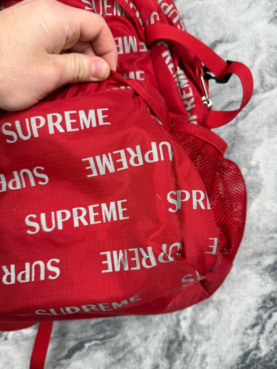 Supreme Supreme FW16 3M Reflective Repeat Backpack Cordura Size ONE SIZE - 17 Thumbnail
