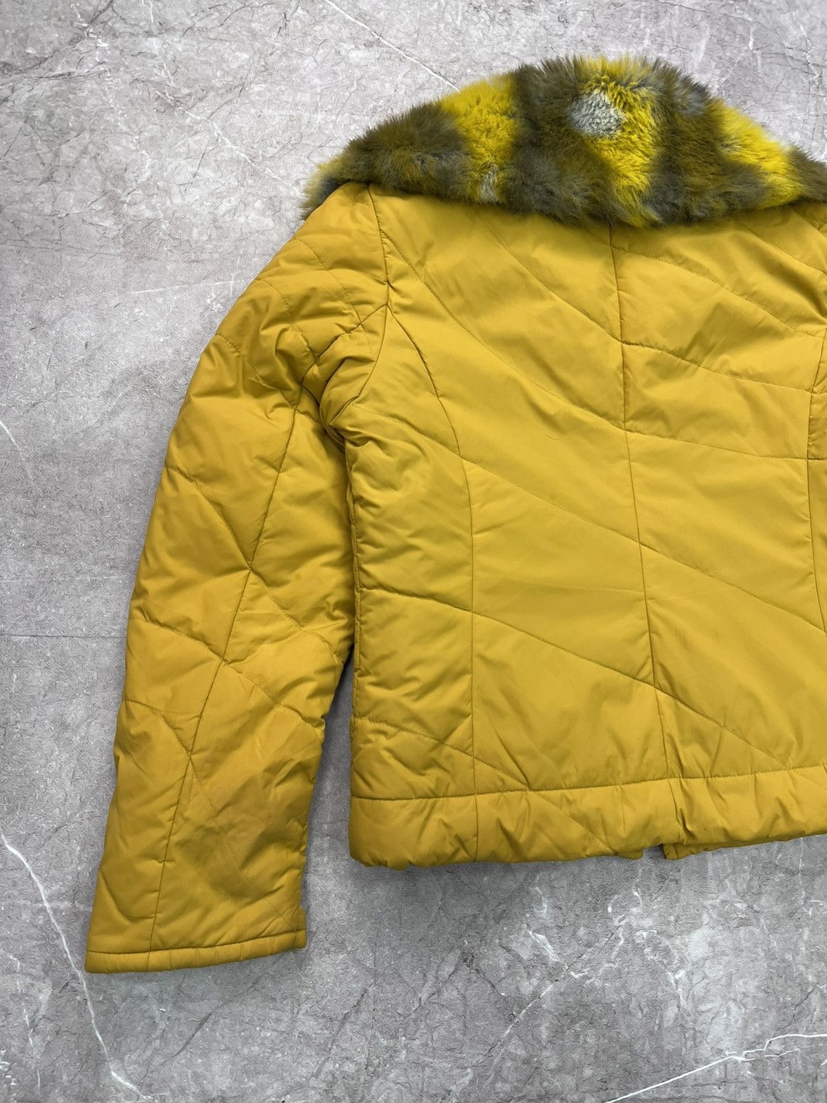 If Six Was Nine × Le Grande Bleu (L.G.B.) × Yohji Yamamoto Avant Garde If Six Was Nine Style Jacket FUR COAT 90s Size M / US 6-8 / IT 42-44 - 10 Thumbnail