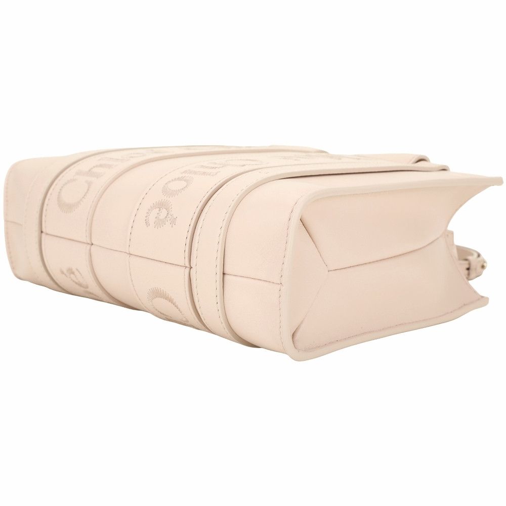 Chloe o1loc1c1024 Size: OS / Woody Small Tote in Nomade Beige Size ONE SIZE - 6 Thumbnail