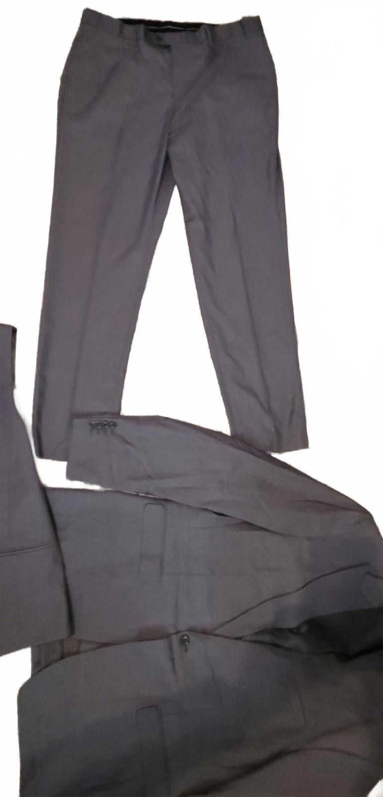 Other Wangyue Men's Slim Fit 3 Piece Pants Suit Set Blazer Jacket Size 44R - 9 Thumbnail