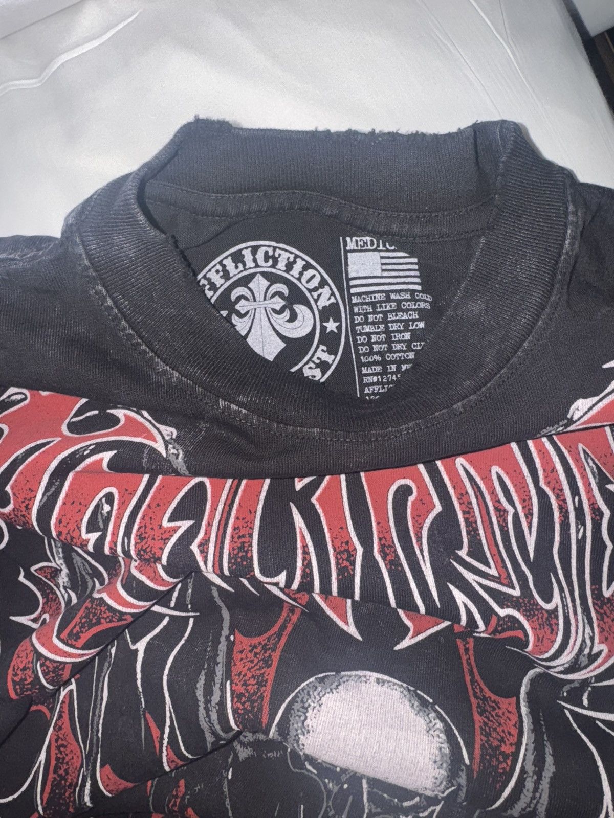Ken Carson Ken Carson Complexcon Affliction Gorecore Scorn Tee Size US M / EU 48-50 / 2 - 3 Thumbnail