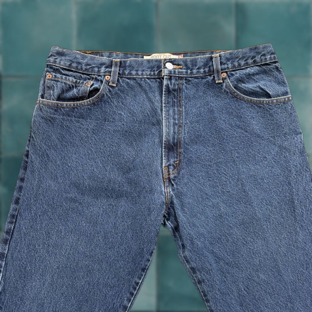 Levi's Levis 517 Jeans Mens 40x28 Blue Boot Cut Denim Medium Wash Western Cowboy Y2K Size US 40 / EU 56 - 1 Thumbnail