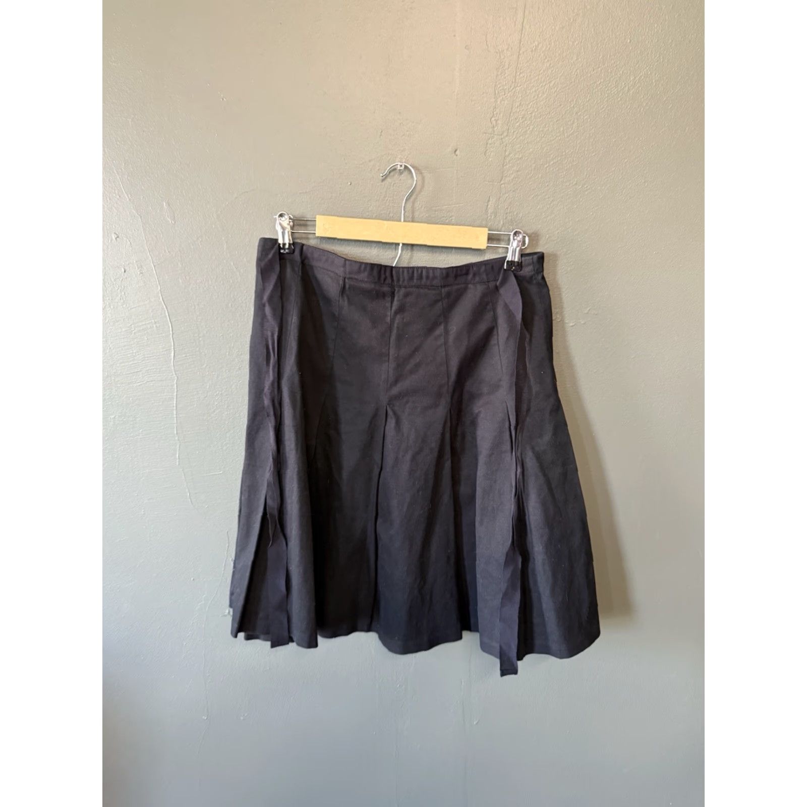 Gap Gap Skirt Womens Black Size 10 Stretch Flare Knee Length Dress Adult Womens Size 32" / US 10 / IT 46 - 2 Thumbnail