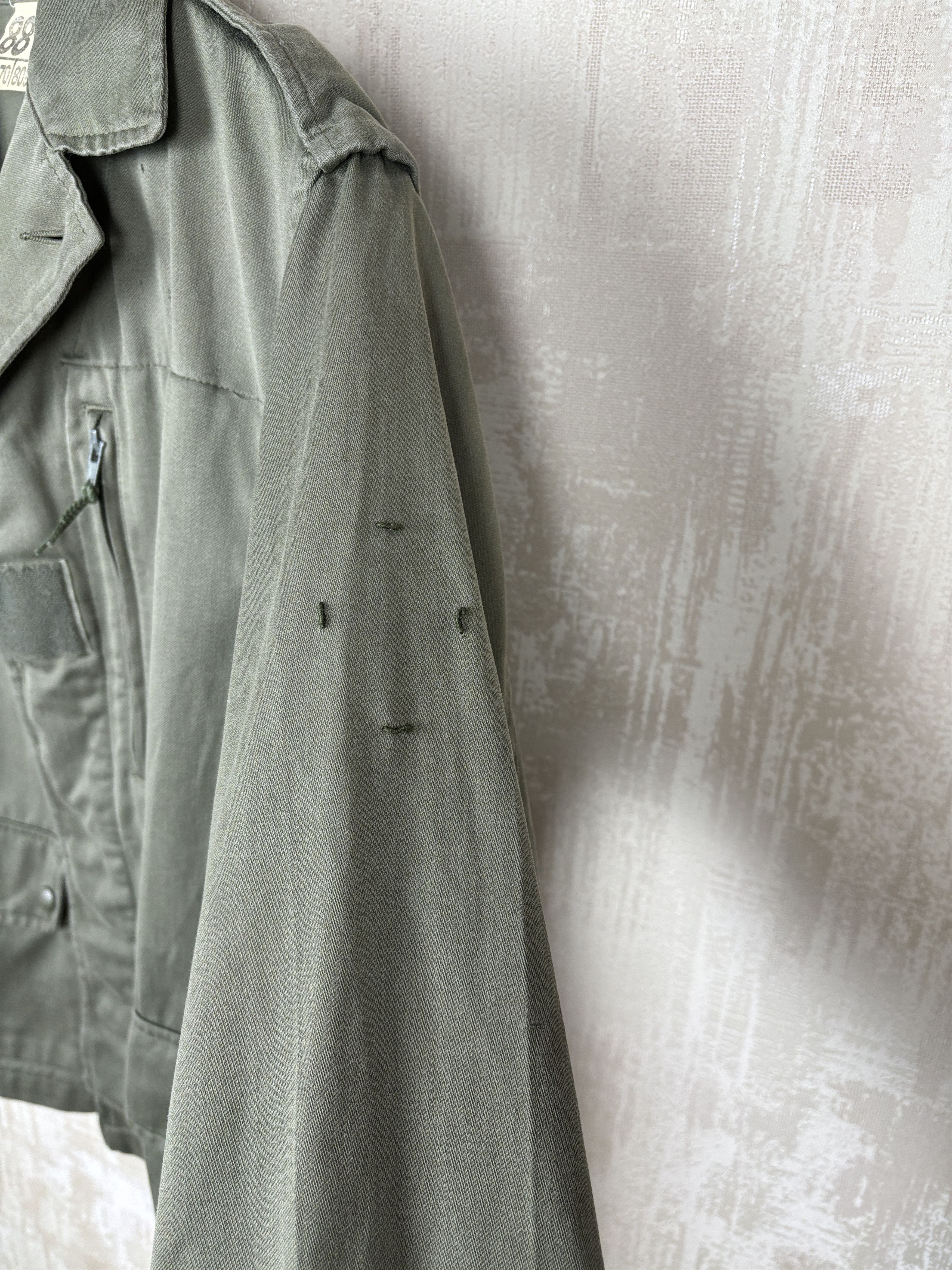 Vintage Socovet Bais 1987 Vintage 80's French Military Army Jacket Size US S / EU 44-46 / 1 - 11 Thumbnail