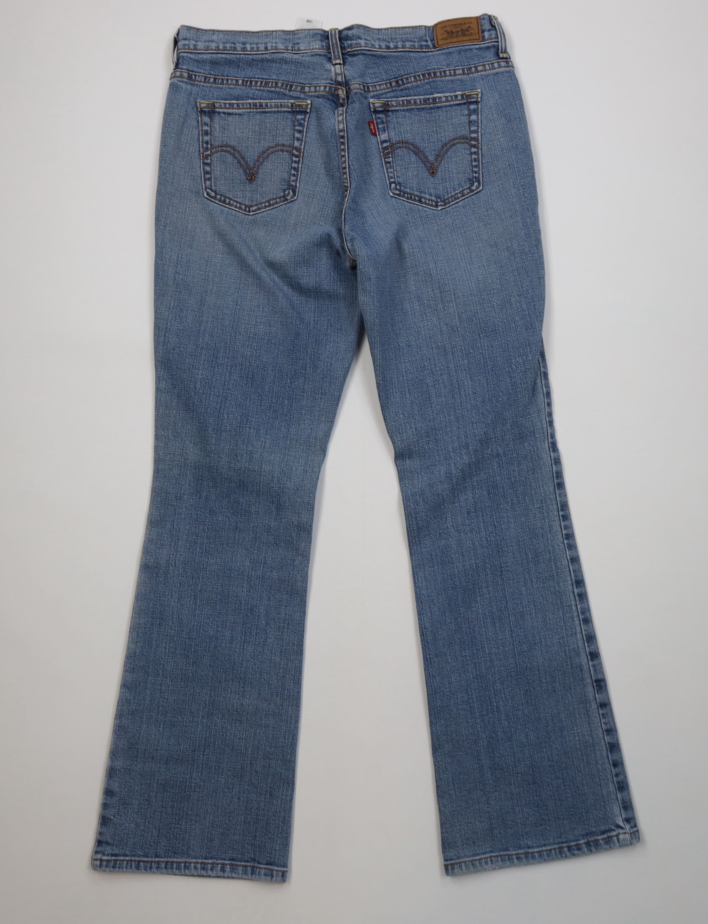 Levi's Vintage Y2K Levis 515 Babydoll Flared Boot Cut Denim Jeans Size 34" / US 12 / IT 48 - 13 Thumbnail