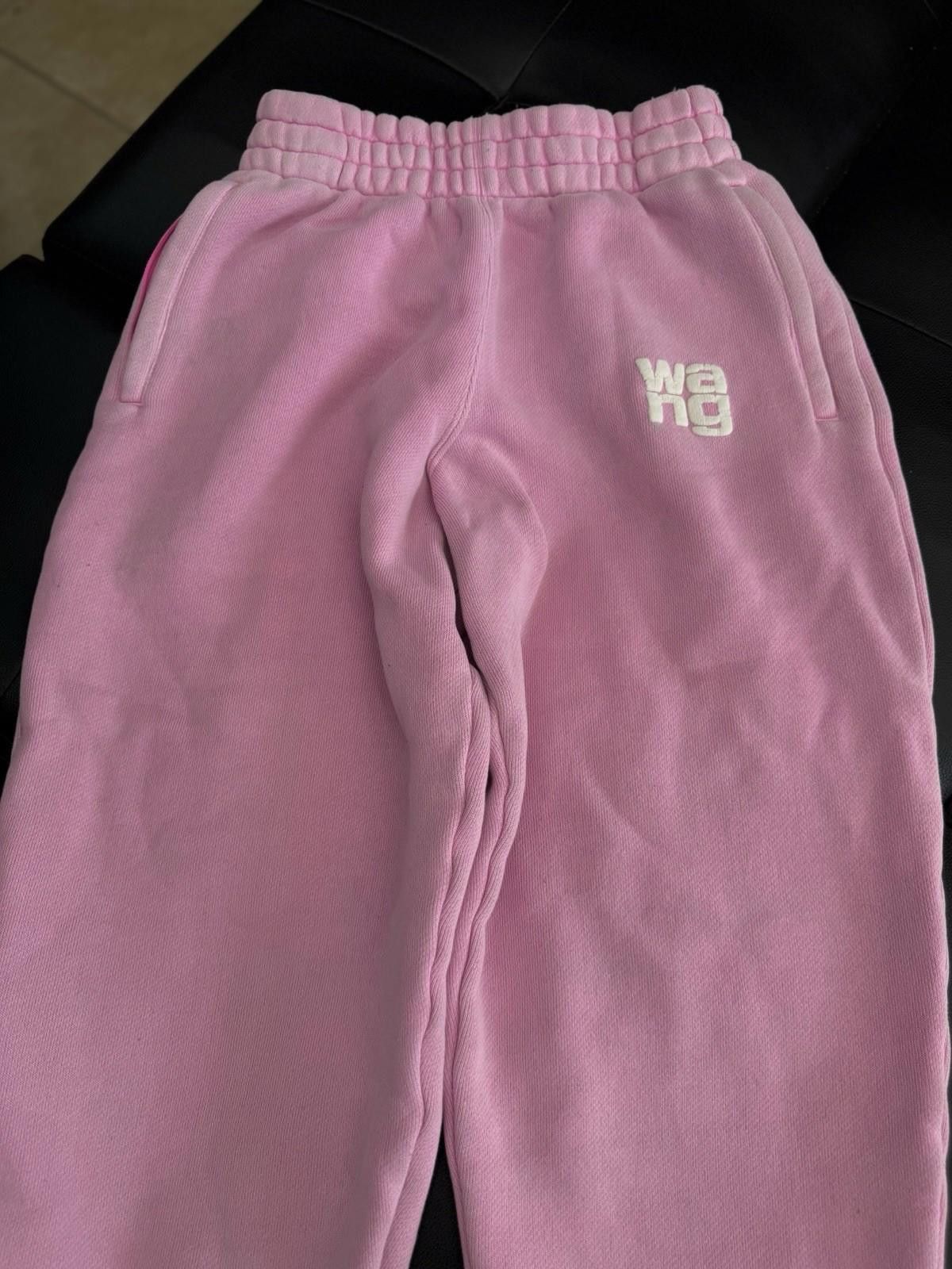 Alexander Wang ALEXANDER WANG Essential Terry Sweatpants Size XS Pink Size 26" / US 2 / IT 38 - 3 Thumbnail