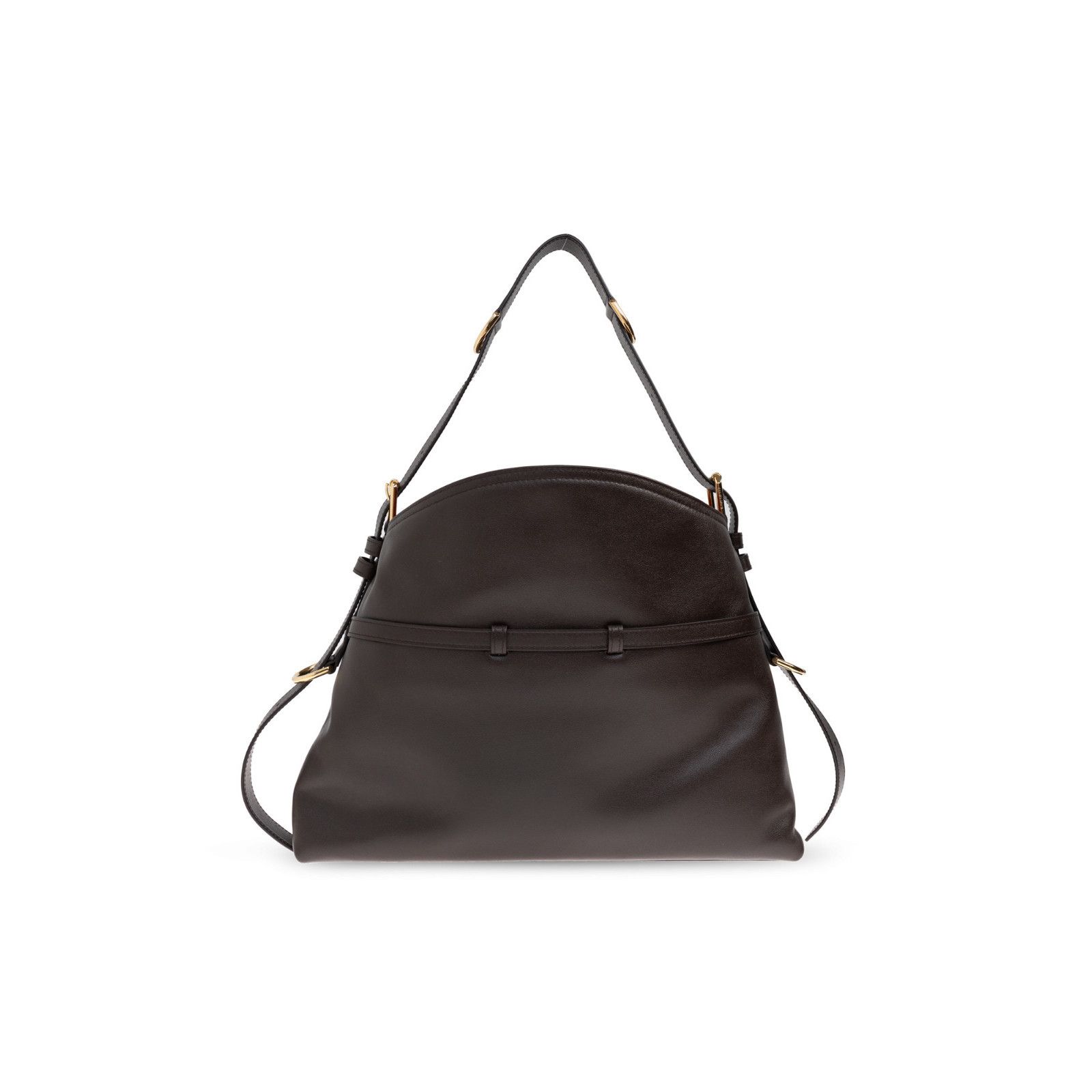 Givenchy GIVENCHY Medium Voyou Brown Grained Leather Shoulder Bag New Size ONE SIZE - 2 Thumbnail