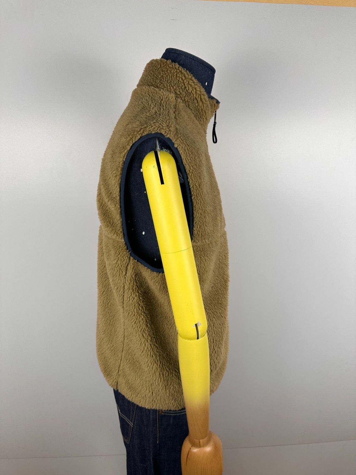Levi's Levis Summit Sherpa Sleeveless Jacket Beige Vest Mens Size M Size US M / EU 48-50 / 2 - 7 Thumbnail