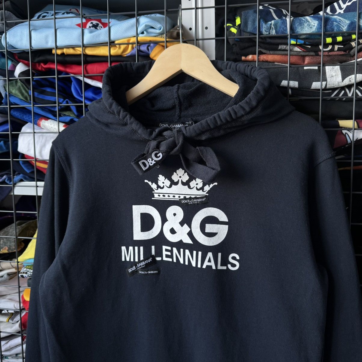Dolce & Gabbana Dolce & Gabbana Millennials Hoodie Size US L / EU 52-54 / 3 - 4 Thumbnail
