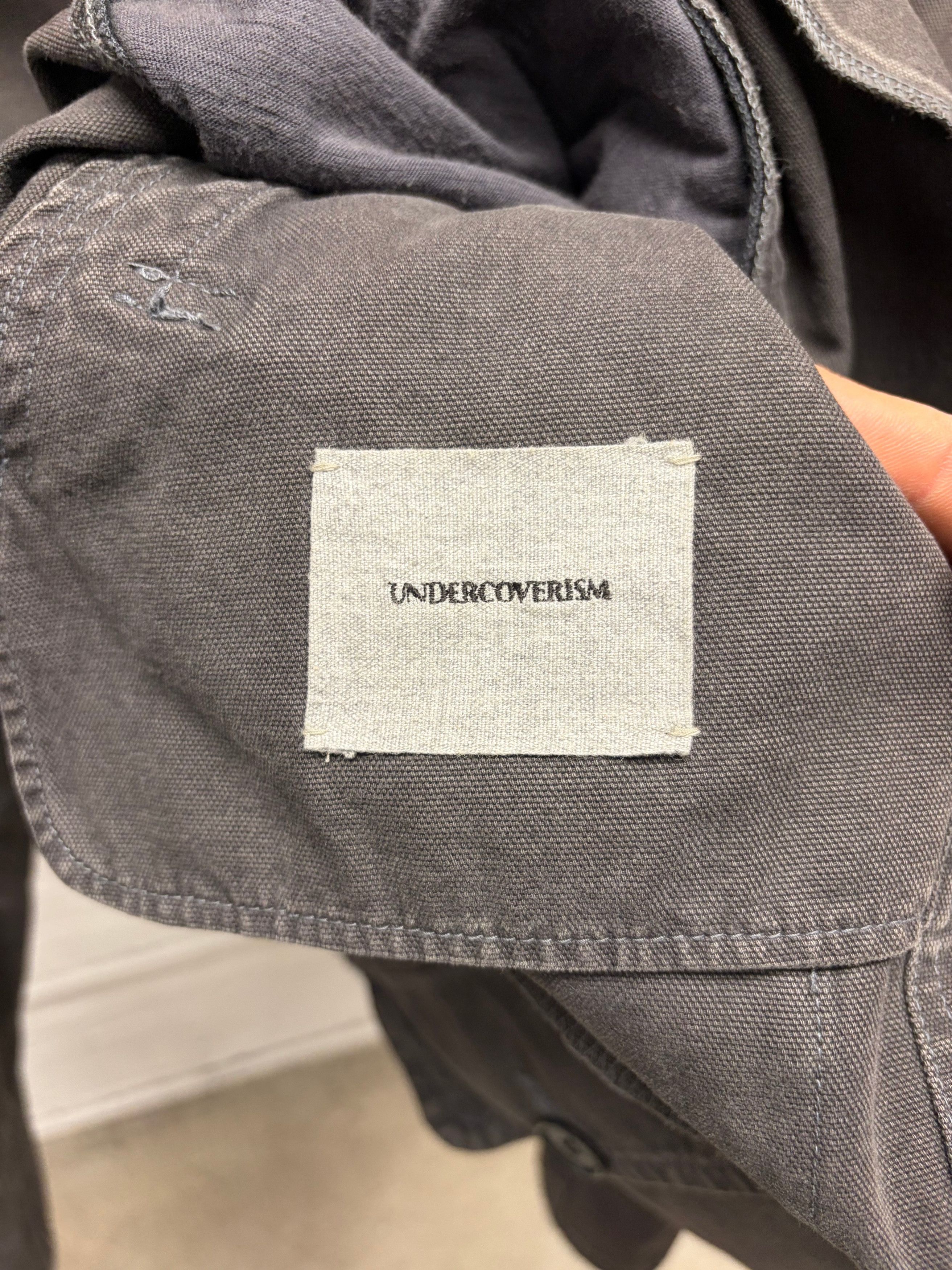 Undercover SS2014 Undercover ‘Faded Plum/Brown Chore Work Jacket Size US L / EU 52-54 / 3 - 4 Thumbnail