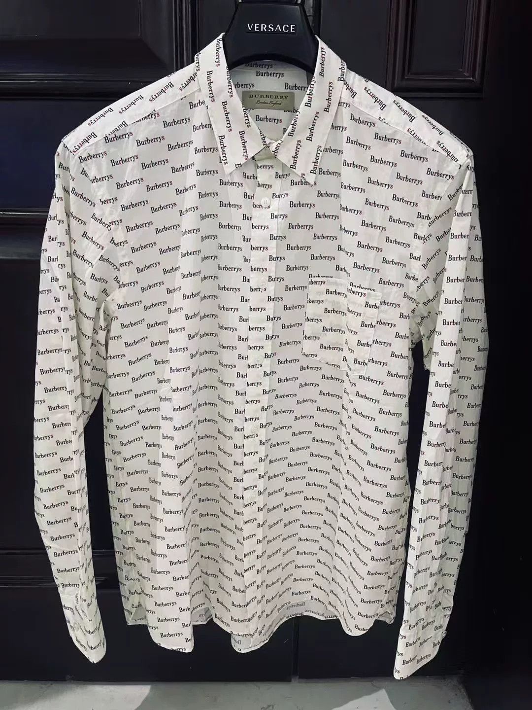 Burberry Burberry Men's Long Sleeve Shirt Size US L / EU 52-54 / 3 - 1 Thumbnail