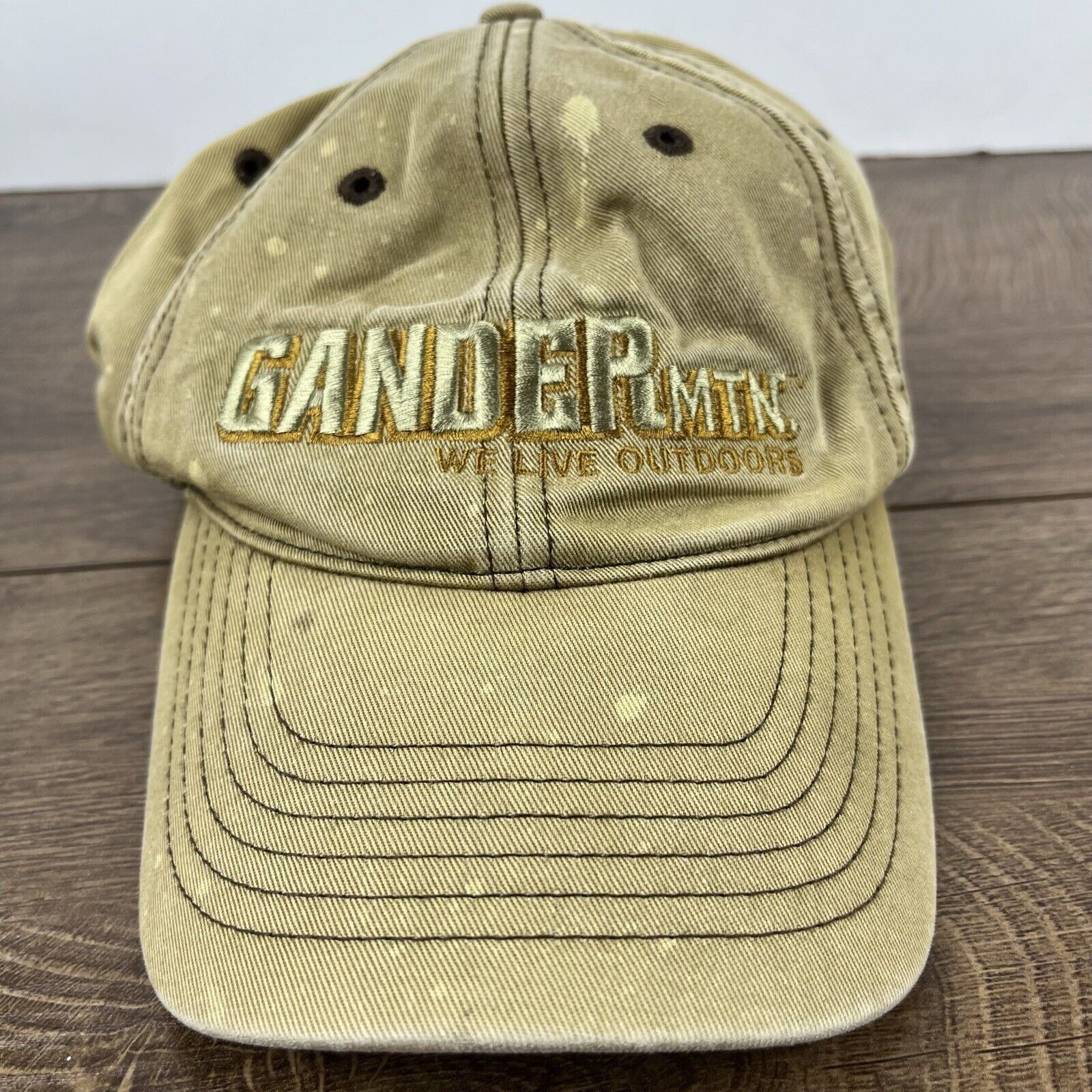 Other Gander Mountain Cap Hat Tan Brown Hat Adjustable Hat Tan Adu Size ONE SIZE - 6 Thumbnail