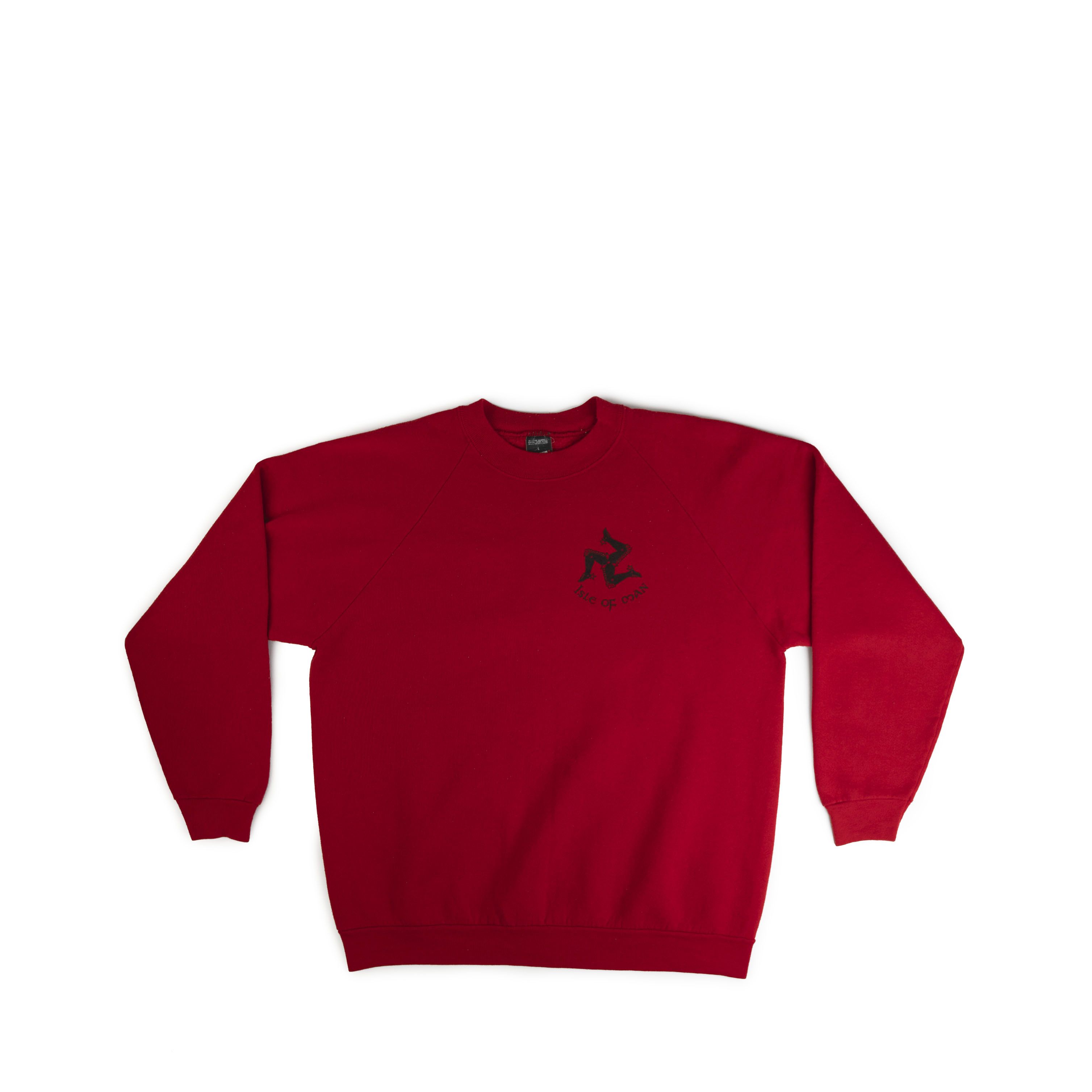Vintage Vintage 1990's Isle Of Man Crewneck Size US L / EU 52-54 / 3 - 1 Thumbnail