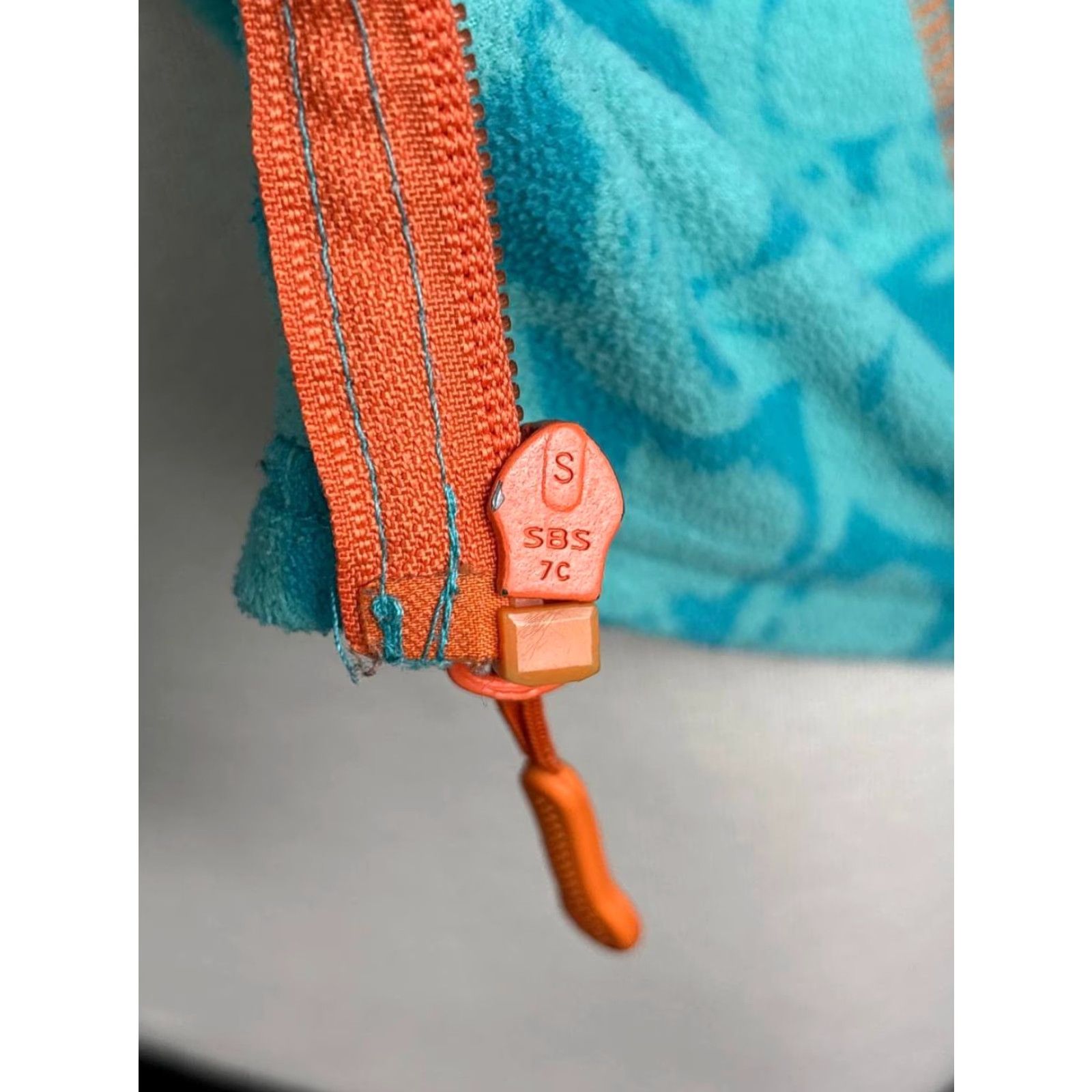 Vintage Kari Traa Women Fleece Jacket Blue Floral Regular M Jacket Size M / US 6-8 / IT 42-44 - 7 Thumbnail