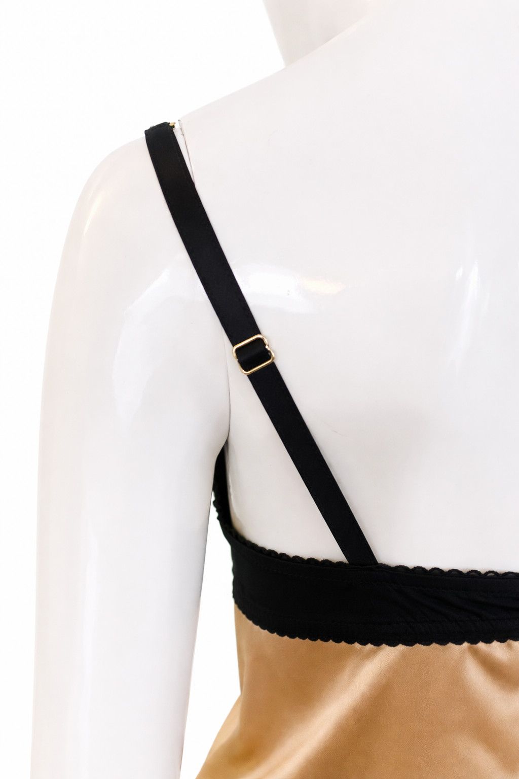 Dolce & Gabbana Dolce & Gabbana Silk Bustier Top – Satin D&G Corset - Large Size L / US 10 / IT 46 - 3 Thumbnail