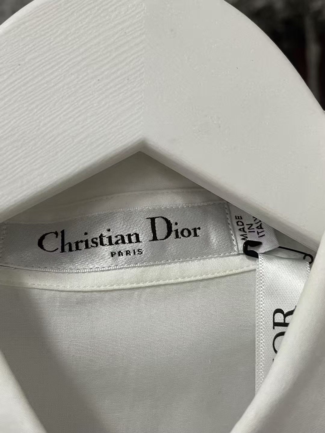 Dior Dior Embroidered CD Bee Puff Sleeve Shirt Size US 7 / EU 40 - 6 Thumbnail