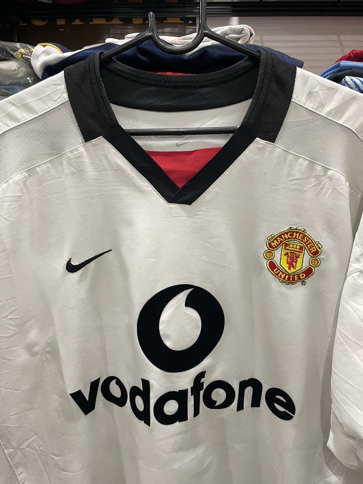 Nike Manchester United Away Kit 2002-03 Size US XL / EU 56 / 4 - 9 Thumbnail