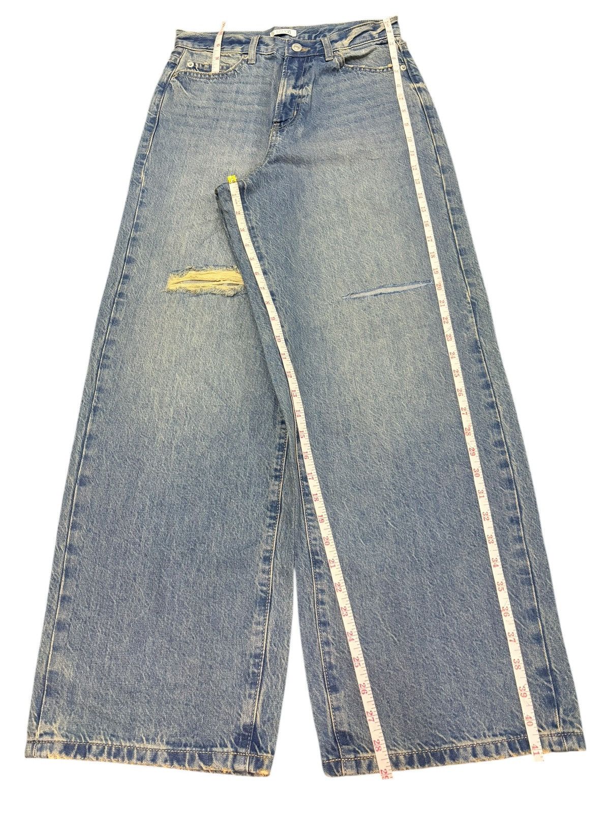Vintage Lowrys Farm Distress Ultra Wide Baggy Jeans