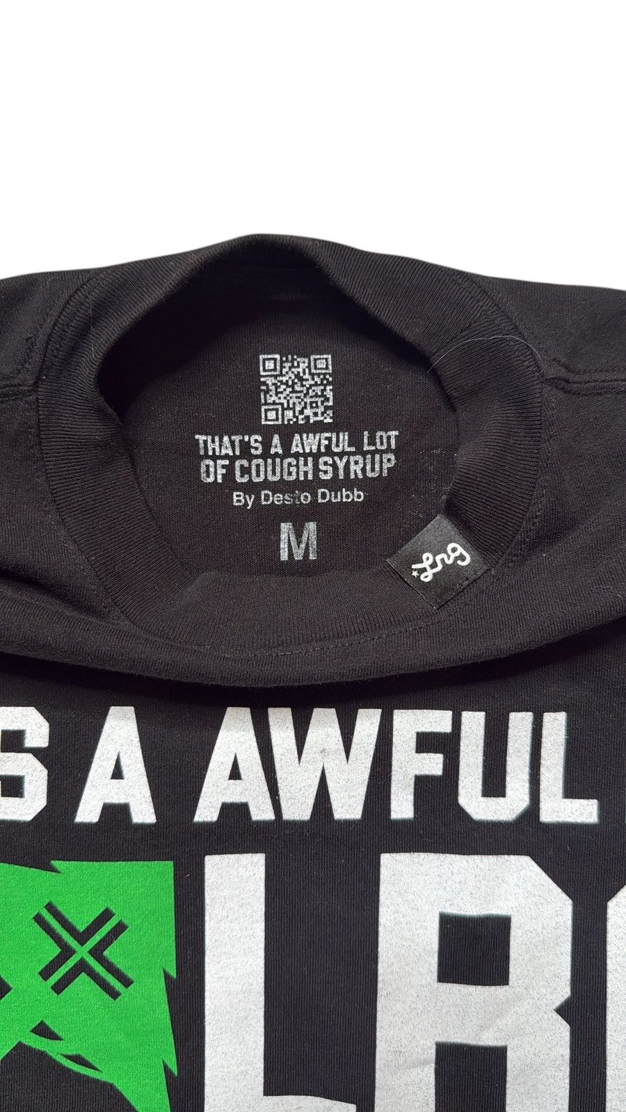 Awful Lot of Cough Syrup (Unreleased) Awful Lot Of Cough Syrup x LRG T-shirt Medium Size US M / EU 48-50 / 2 - 5 Thumbnail