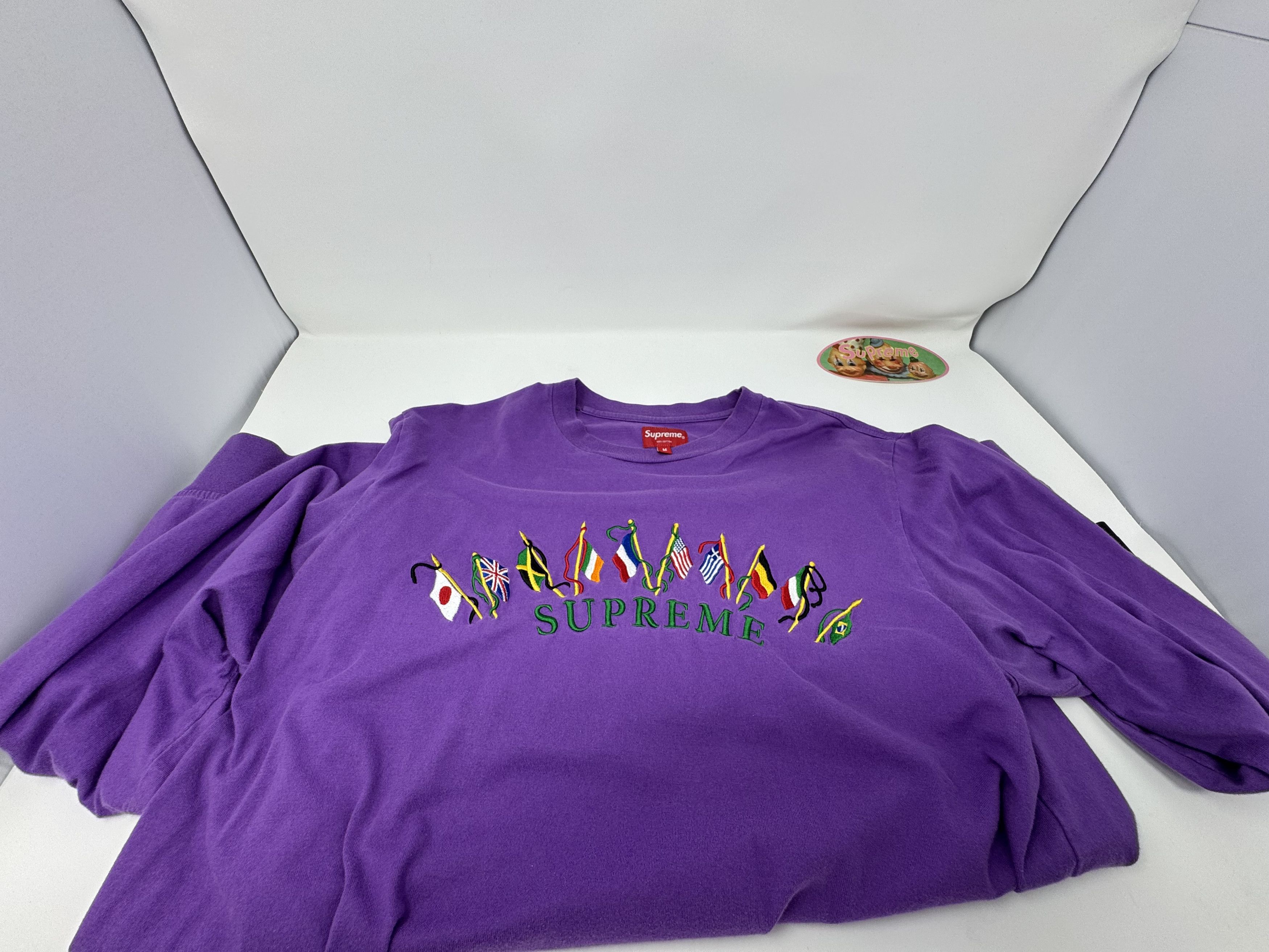 Flags Long sleeve shirt l/s purple