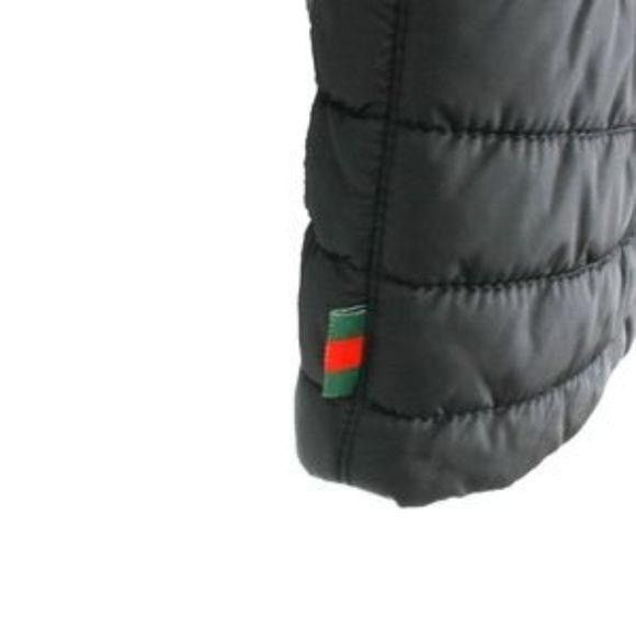 Gucci Vintage Gucci Black Bomber Jacket Size US L / EU 52-54 / 3 - 6 Thumbnail