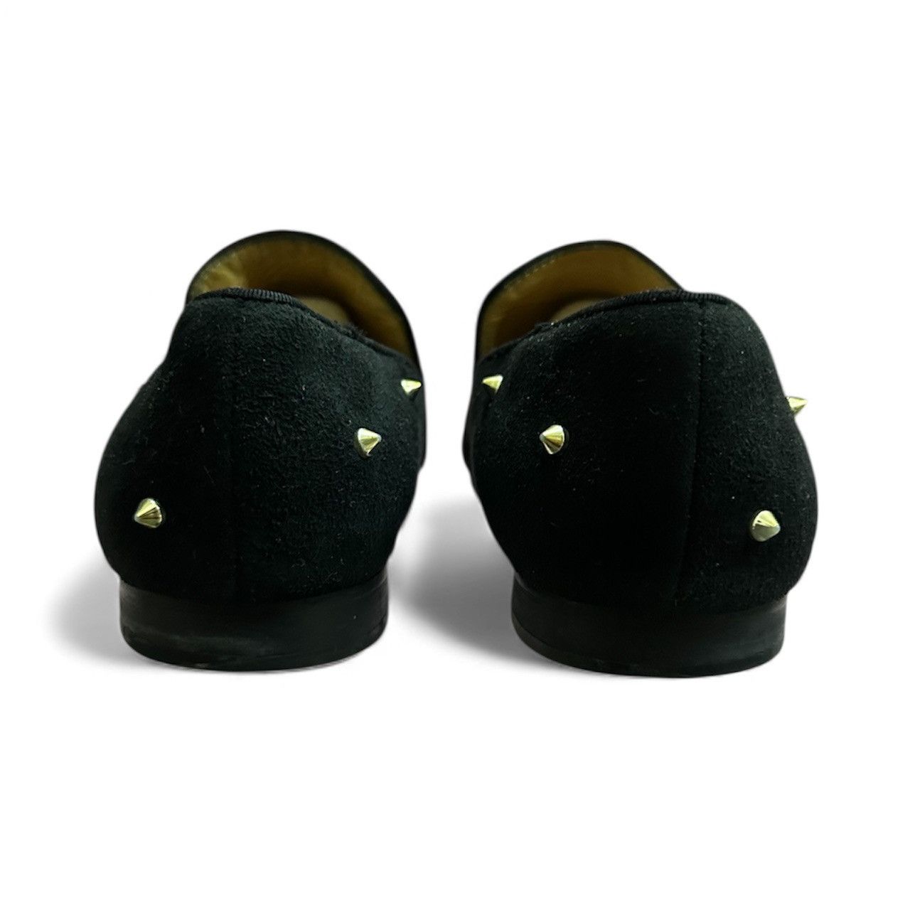 Christian Louboutin Black Suede Christian Louboutin Spikes Slip on Casual Loafer Size US 10 / EU 43 - 9 Thumbnail