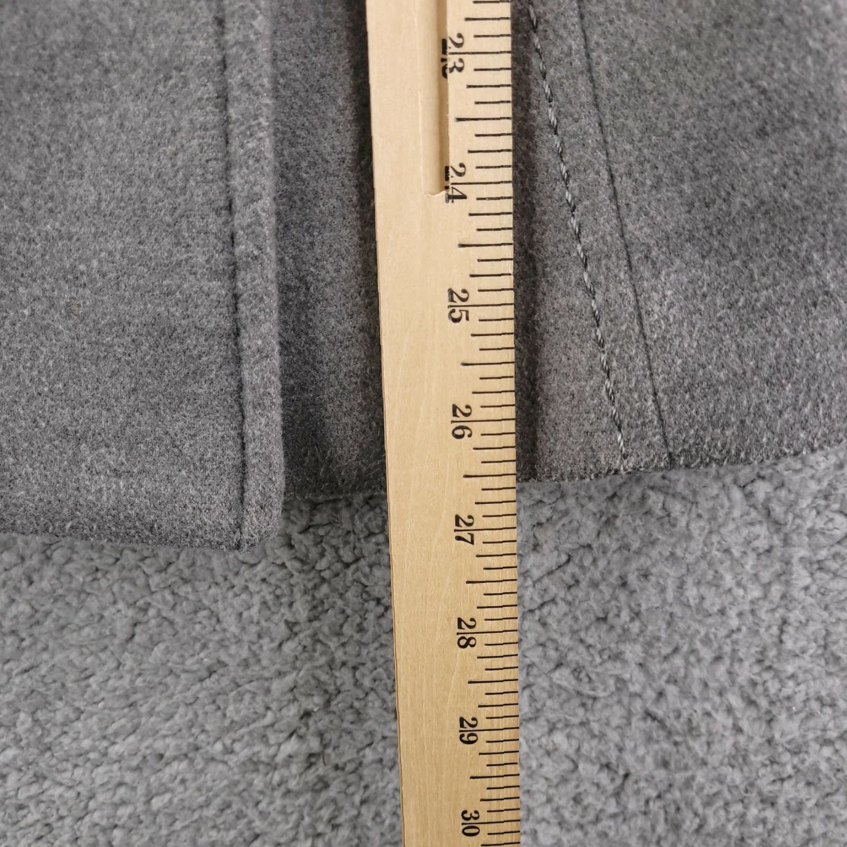 H&M H&M Pea Coat Womens 0 Overcoat Gray Warm Winter Shirt Jacket Coat? Size XS / US 0-2 / IT 36-38 - 7 Thumbnail
