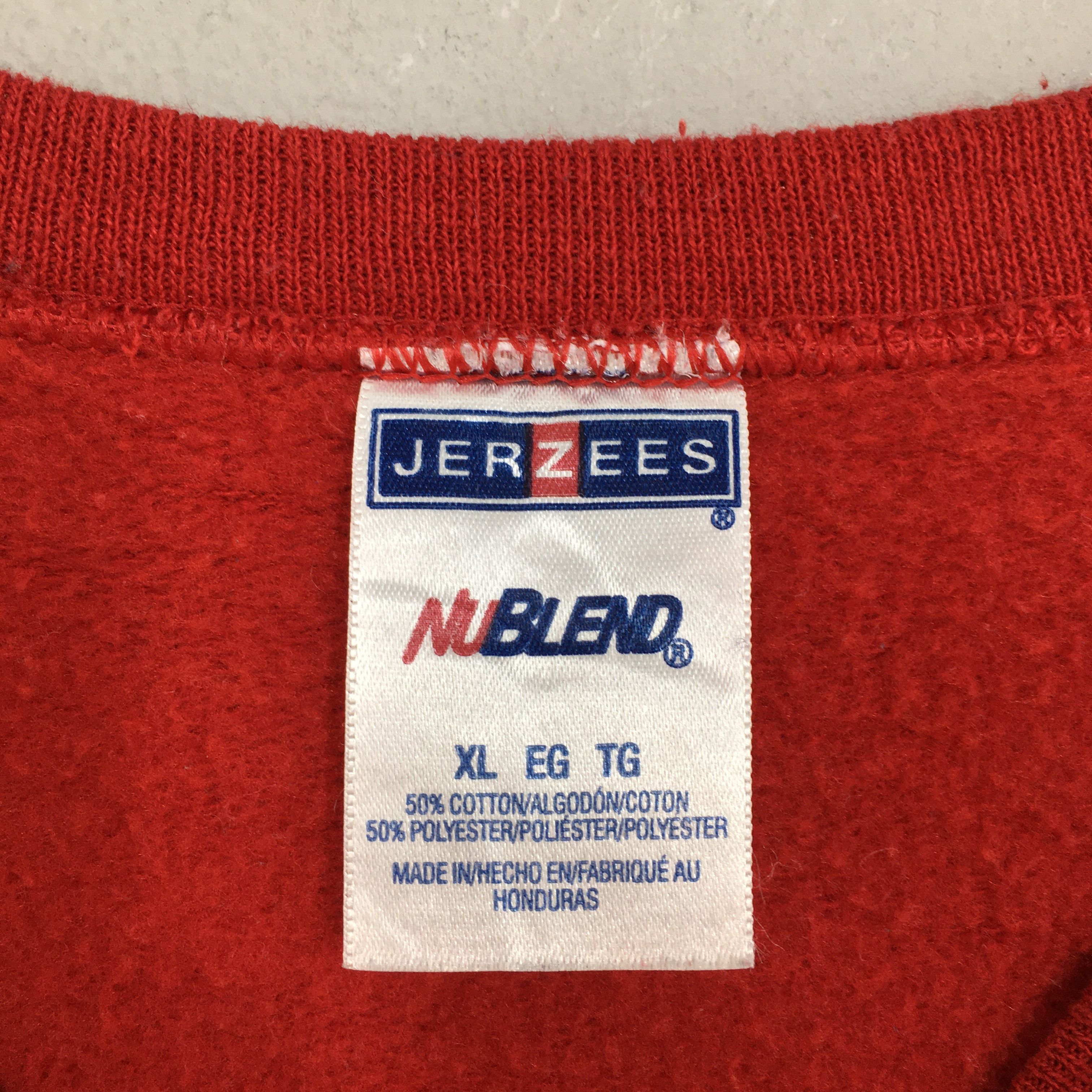 Jerzees × Vintage Vintage West Tech Warriors High School Sweatshirts XLarge Size US XL / EU 56 / 4 - 5 Thumbnail