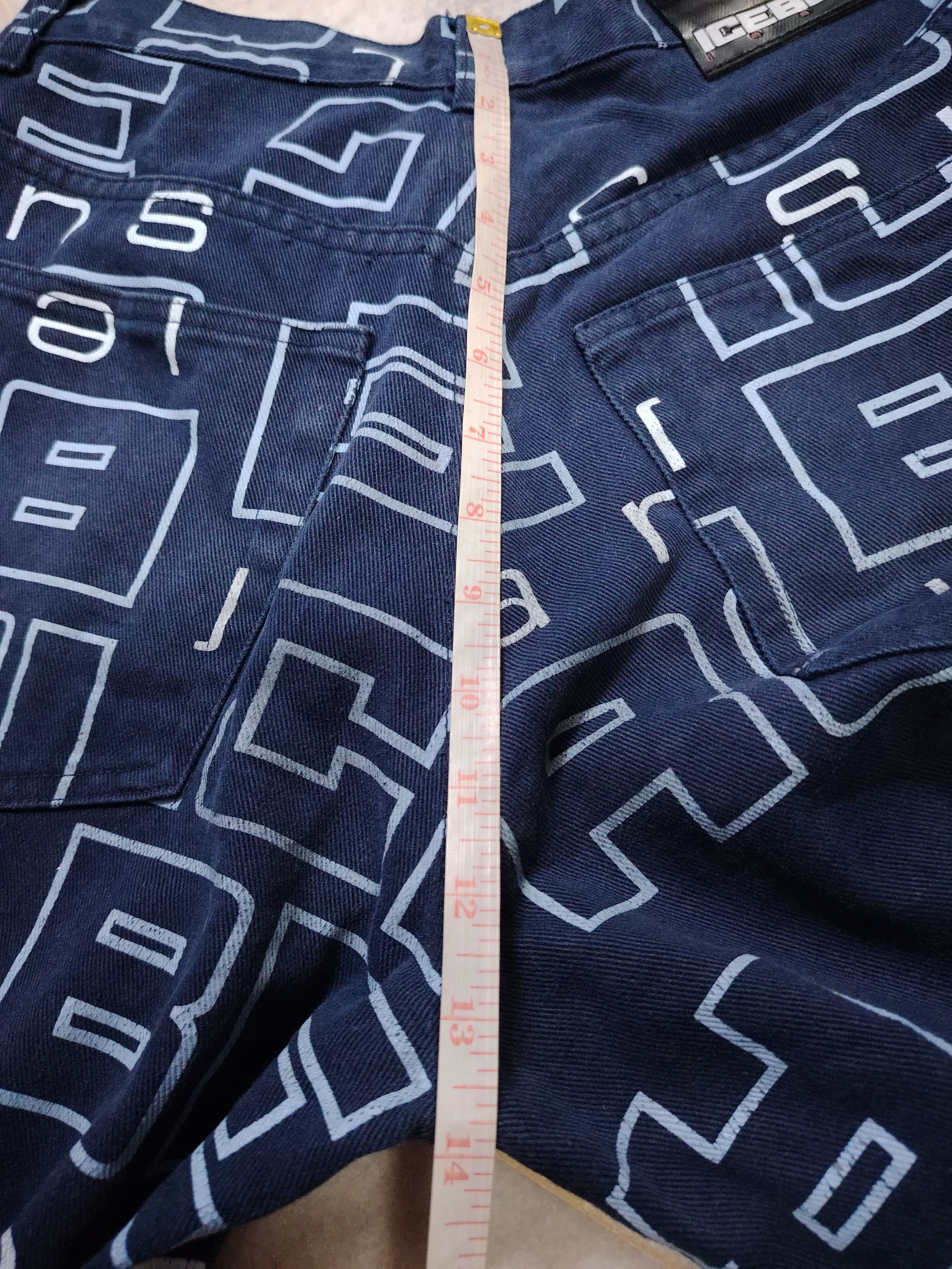 Iceberg × Vintage Iceberg Jeans spell out trousers 90's Size US 32 / EU 48 - 12 Thumbnail