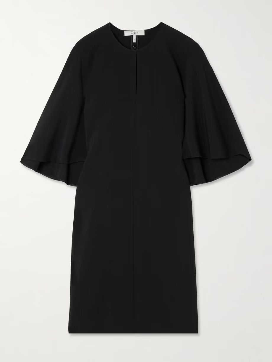 Chloe o1y0825 Mini Dress in Black Size S / US 4 / IT 40 - 1 Thumbnail
