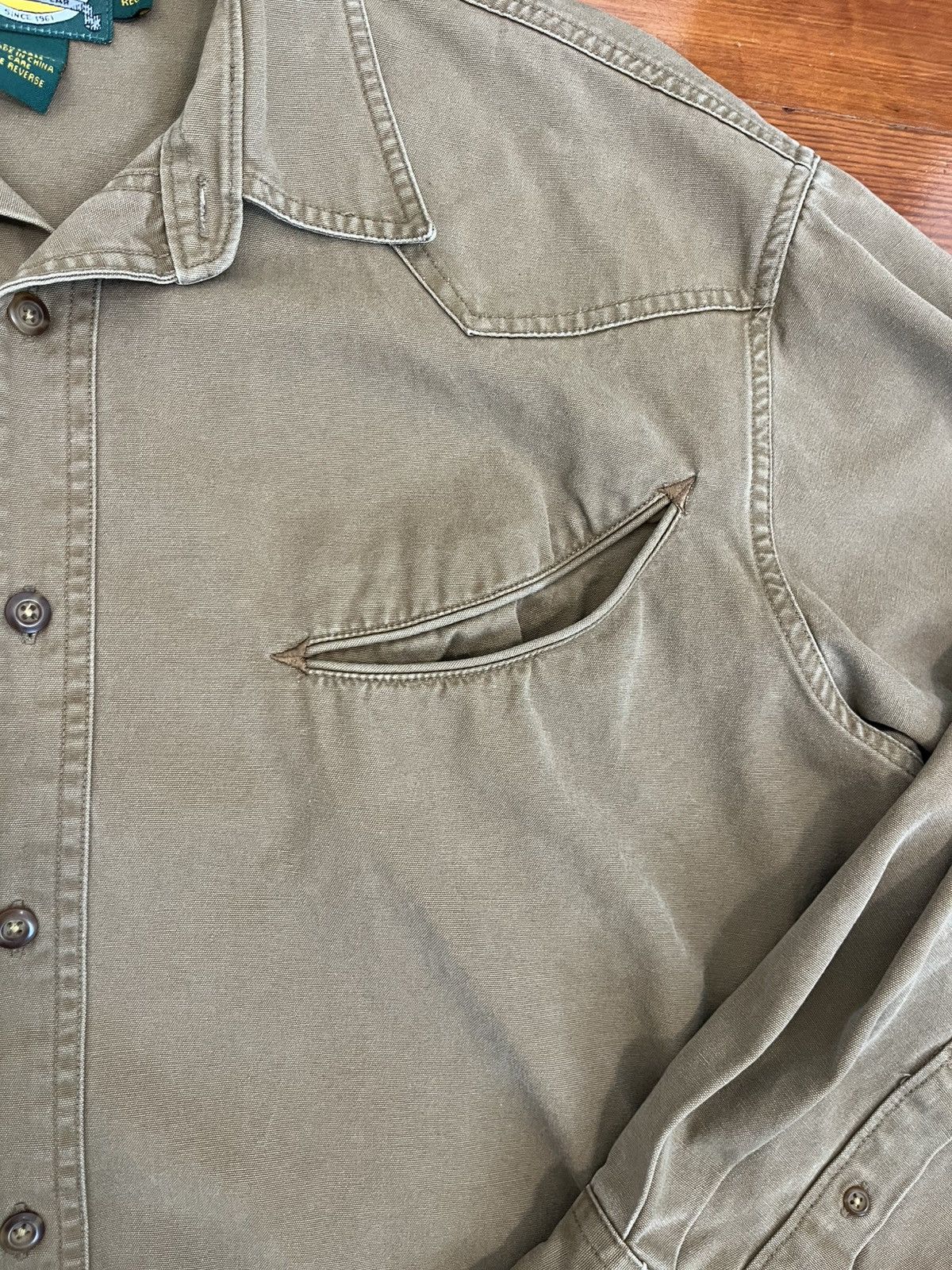 Cabelas Cabelas Cotton Overshirt Size US L / EU 52-54 / 3 - 3 Thumbnail