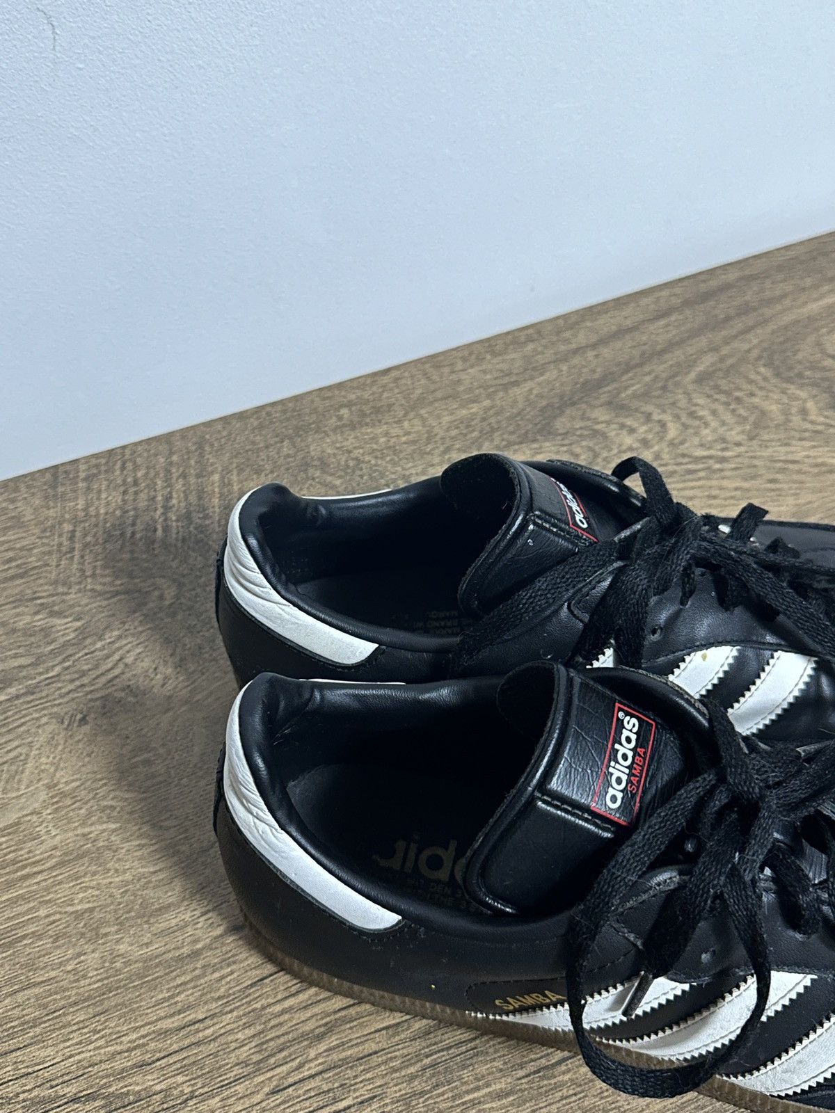 Adidas OG 2013 Adidas Samba Black Leather Shoes Men’s 44 Size Size US 10 / EU 43 - 10 Thumbnail