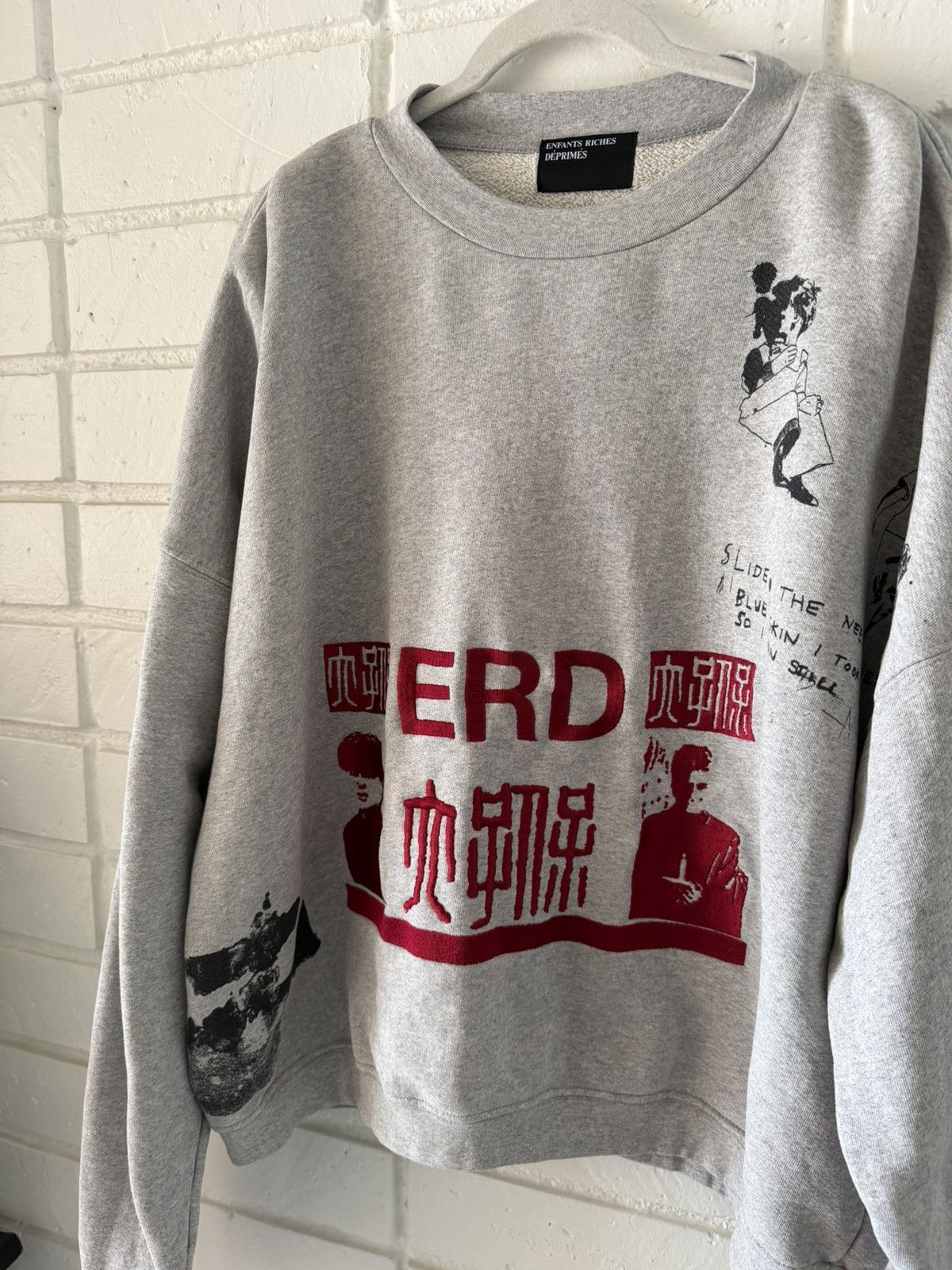 Enfants Riches Deprimes Enfants Riches Déprimés SS23 Oceanic Crewneck Sweatshirt Size US XL / EU 56 / 4 - 9 Thumbnail