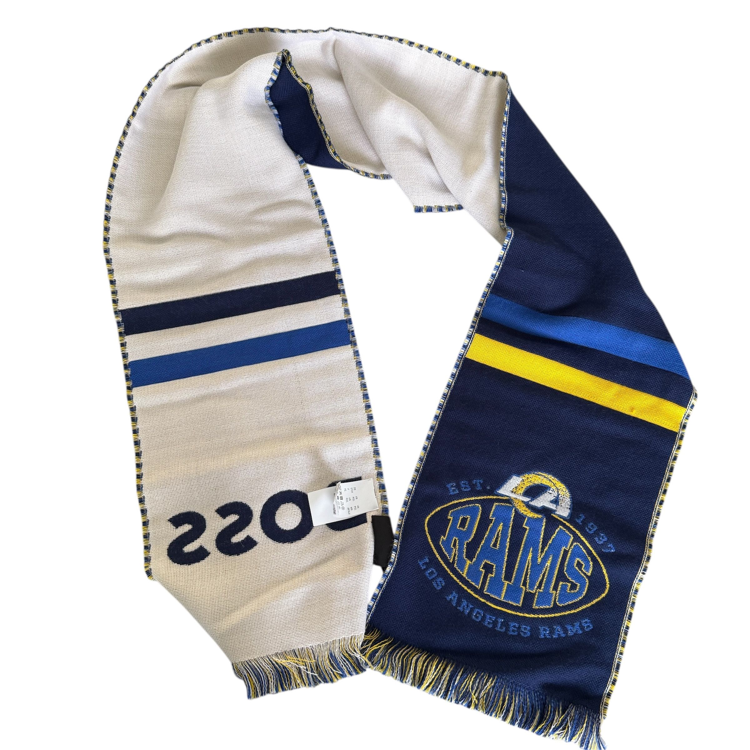 Hugo Boss Hugo Boss X NFL RAMS Scarf, Wool-blend, Made in Italy Size ONE SIZE - 3 Thumbnail