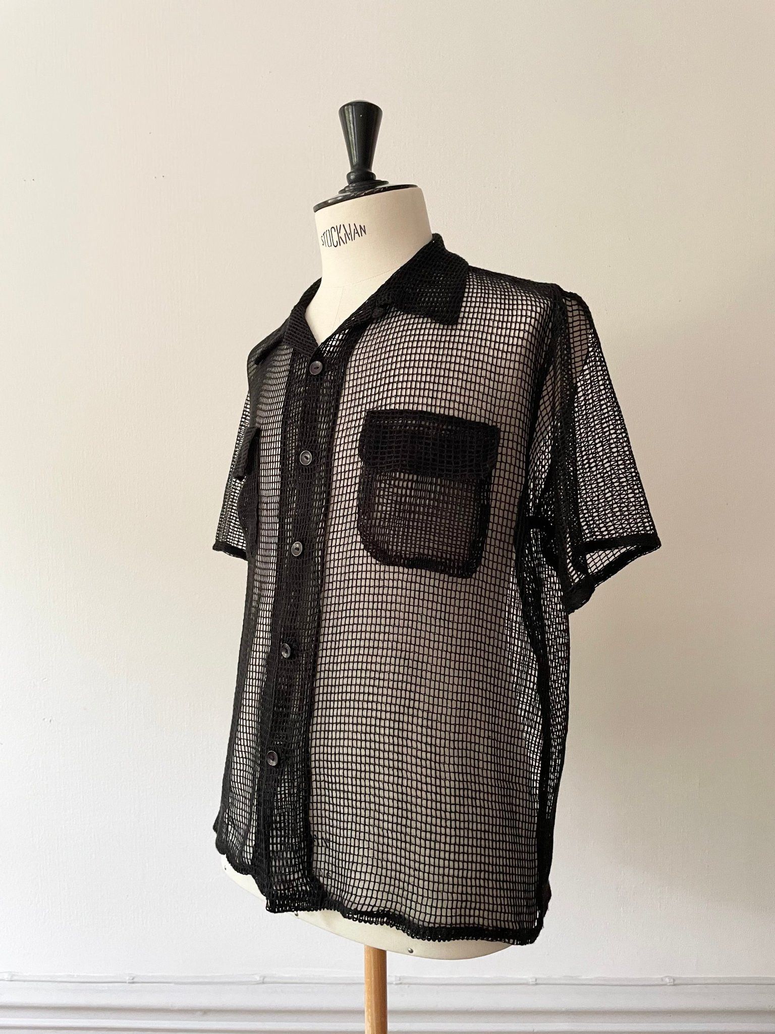 Other Brut Camp Collar Mesh Shirt - M/L Size US L / EU 52-54 / 3 - 2 Thumbnail