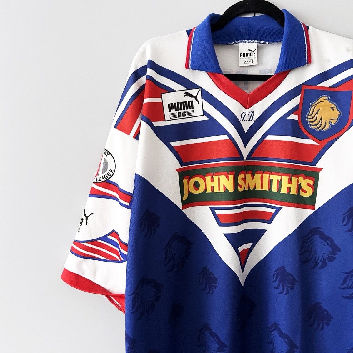 Puma England Rugby 1995 John Smiths jersey puma vintage Size US XXL / EU 58 / 5 - 2 Thumbnail