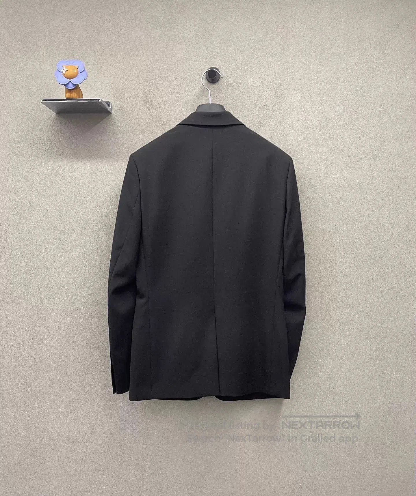 Dior Black Blazer with Floral Accent Lining. Size US M / EU 48-50 / 2 - 2 Thumbnail