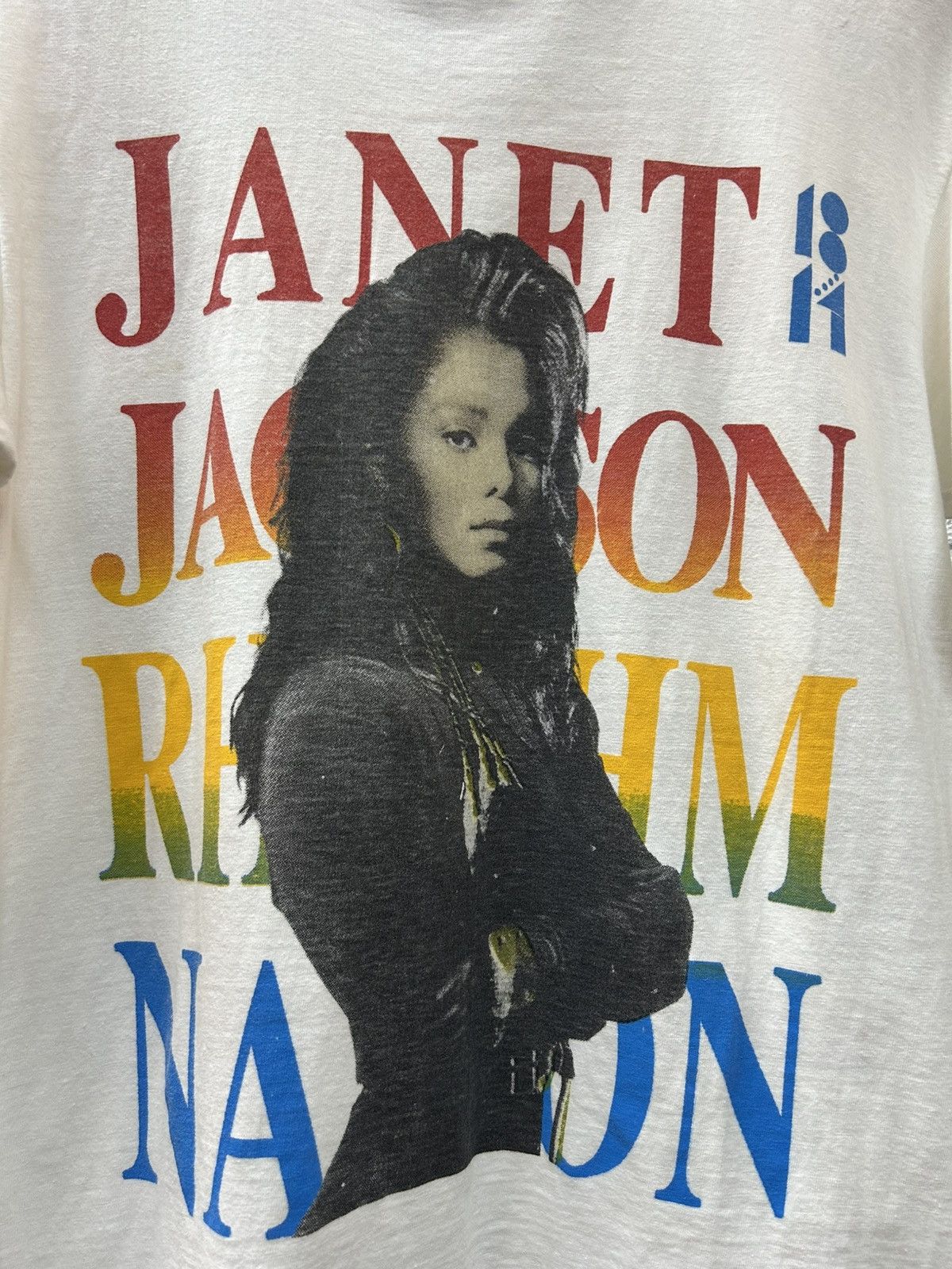 Janet Jackson Vintage T Shirt 90'