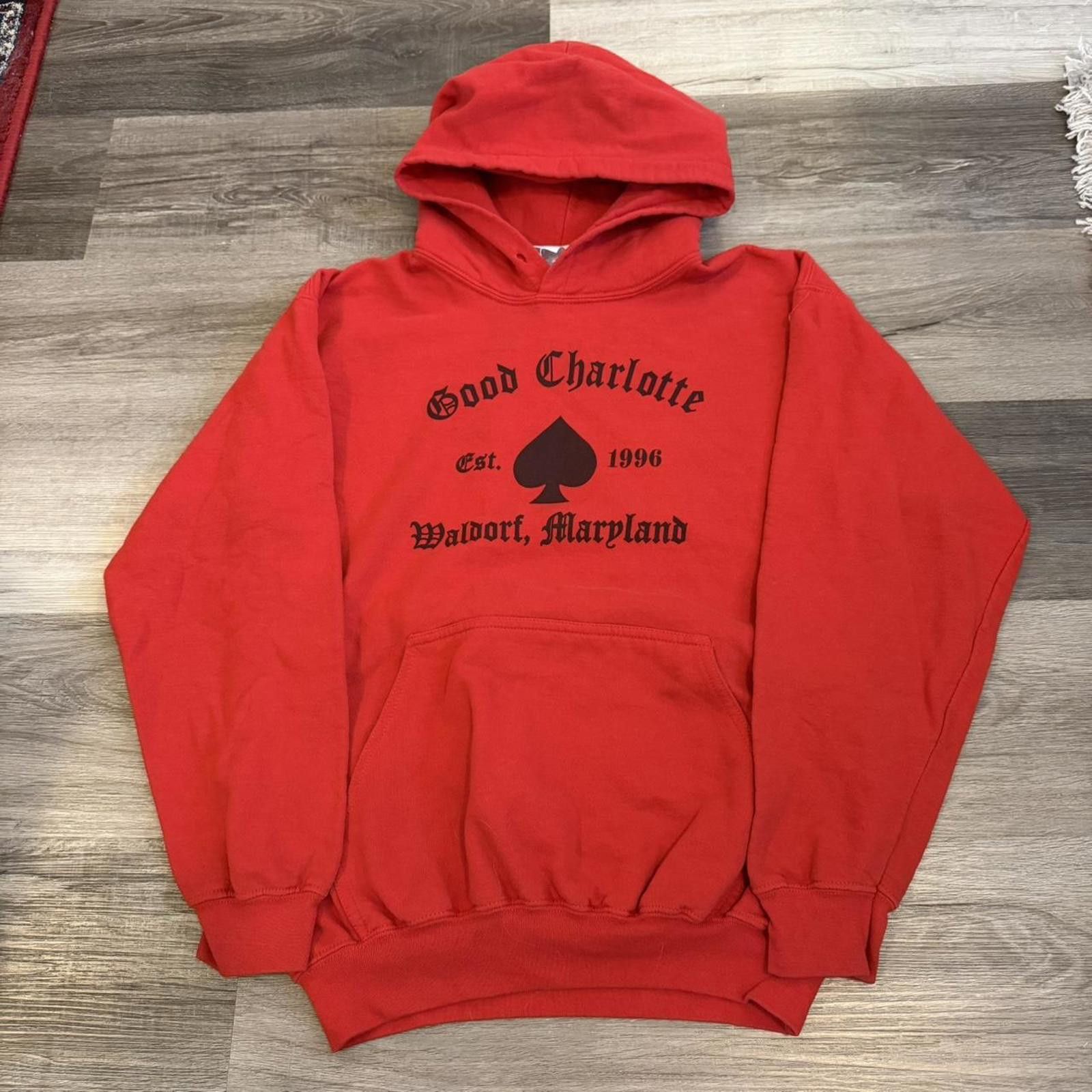 Gildan Vintage good charlotte waldorf maryland hoodie 2002 M Size US M / EU 48-50 / 2 - 2 Thumbnail
