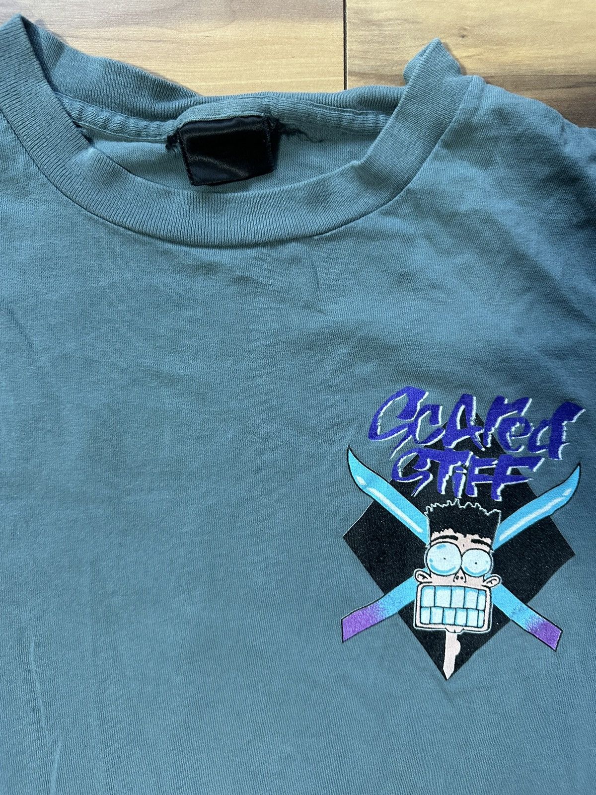 Vintage 1995 Vintage Scared Stiff Skier’s Exclusive Shirt! Size US L / EU 52-54 / 3 - 5 Thumbnail