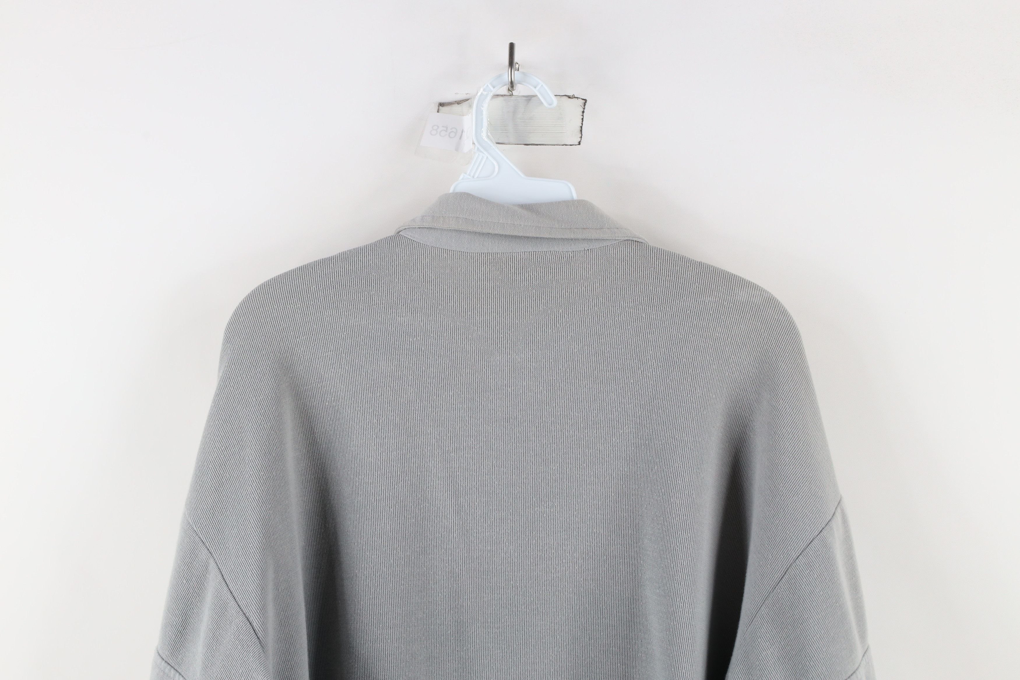 Vintage Vintage 90s Streetwear Ribbed Knit Half Zip Pullover Sweater Size US L / EU 52-54 / 3 - 10 Thumbnail