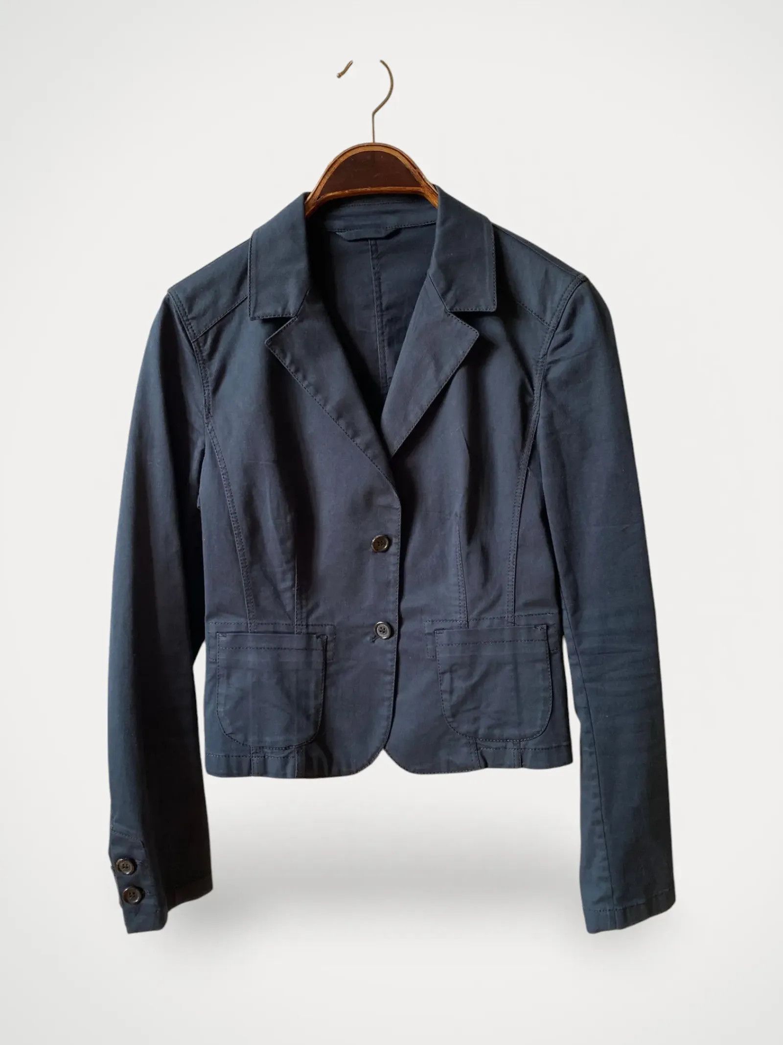 image of Prada Blazer in Navy, Women's (Size XS)