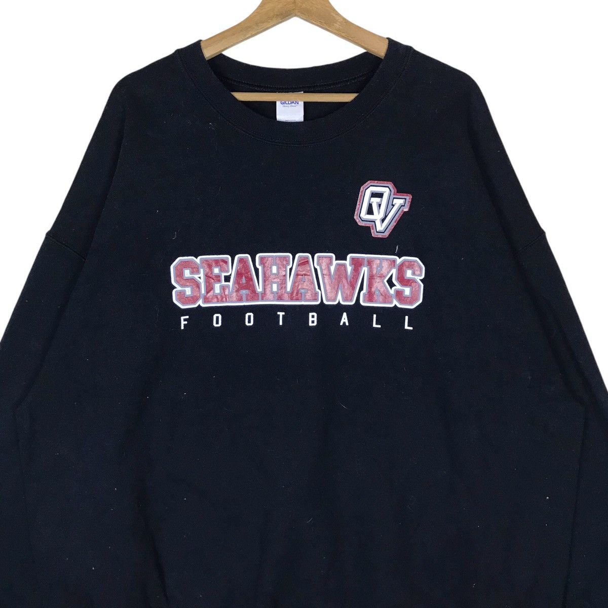 Gildan Vintage Gildan Seahawks Football Pullover Jumper Sweatshirt Size US XXL / EU 58 / 5 - 2 Thumbnail